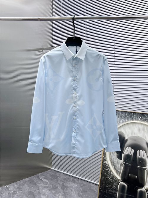 Louis Vuitton 2025SS Men's Long Sleeve Shirt - Premium Quality 1 Louis Vuitton 2025SS Men's Long Sleeve Shirt - Premium Quality