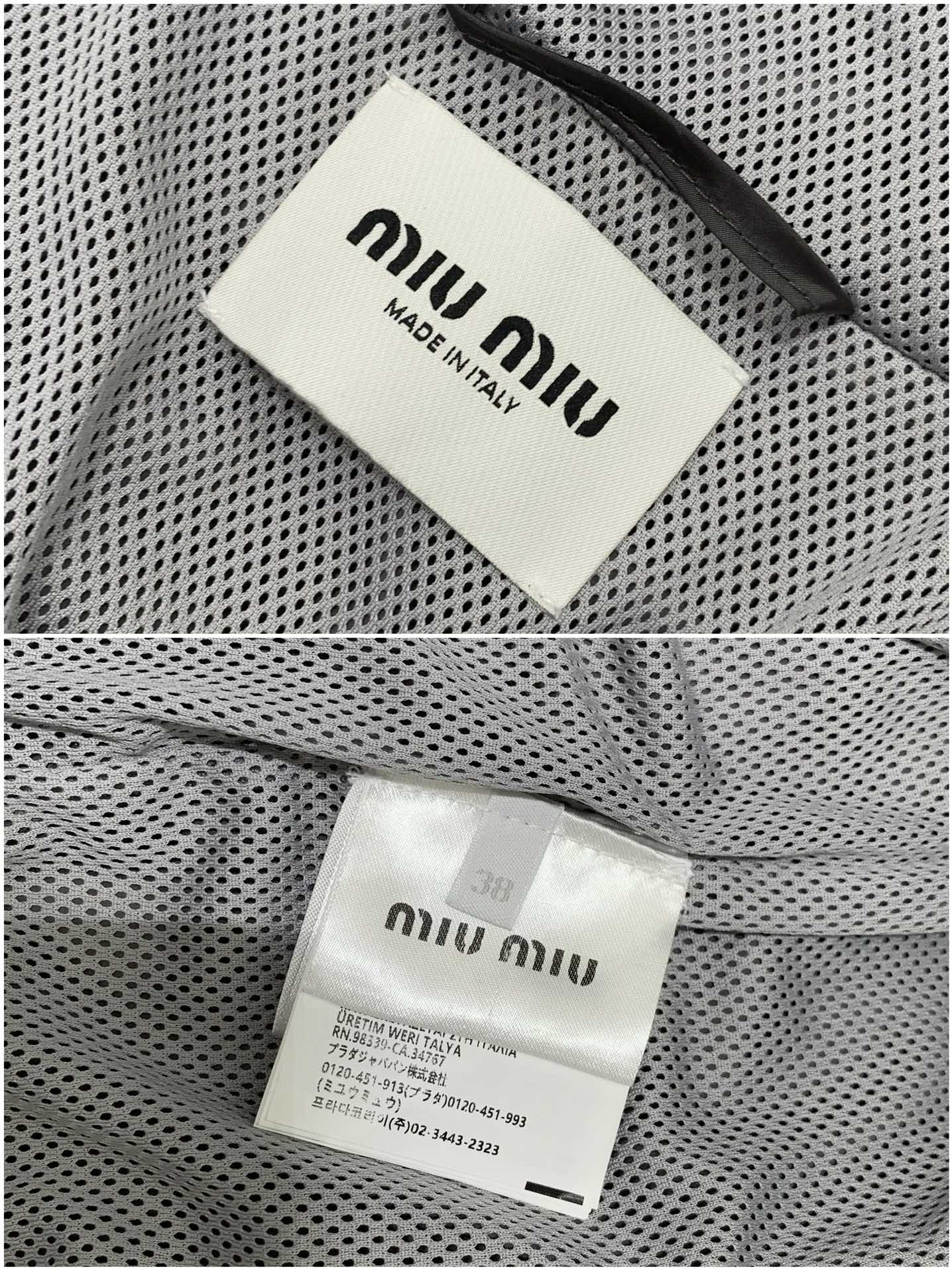 Miu Miu 2025 Autumn Collection: Top Embroidered Hood Coats with Original Fabrics - 图片 8