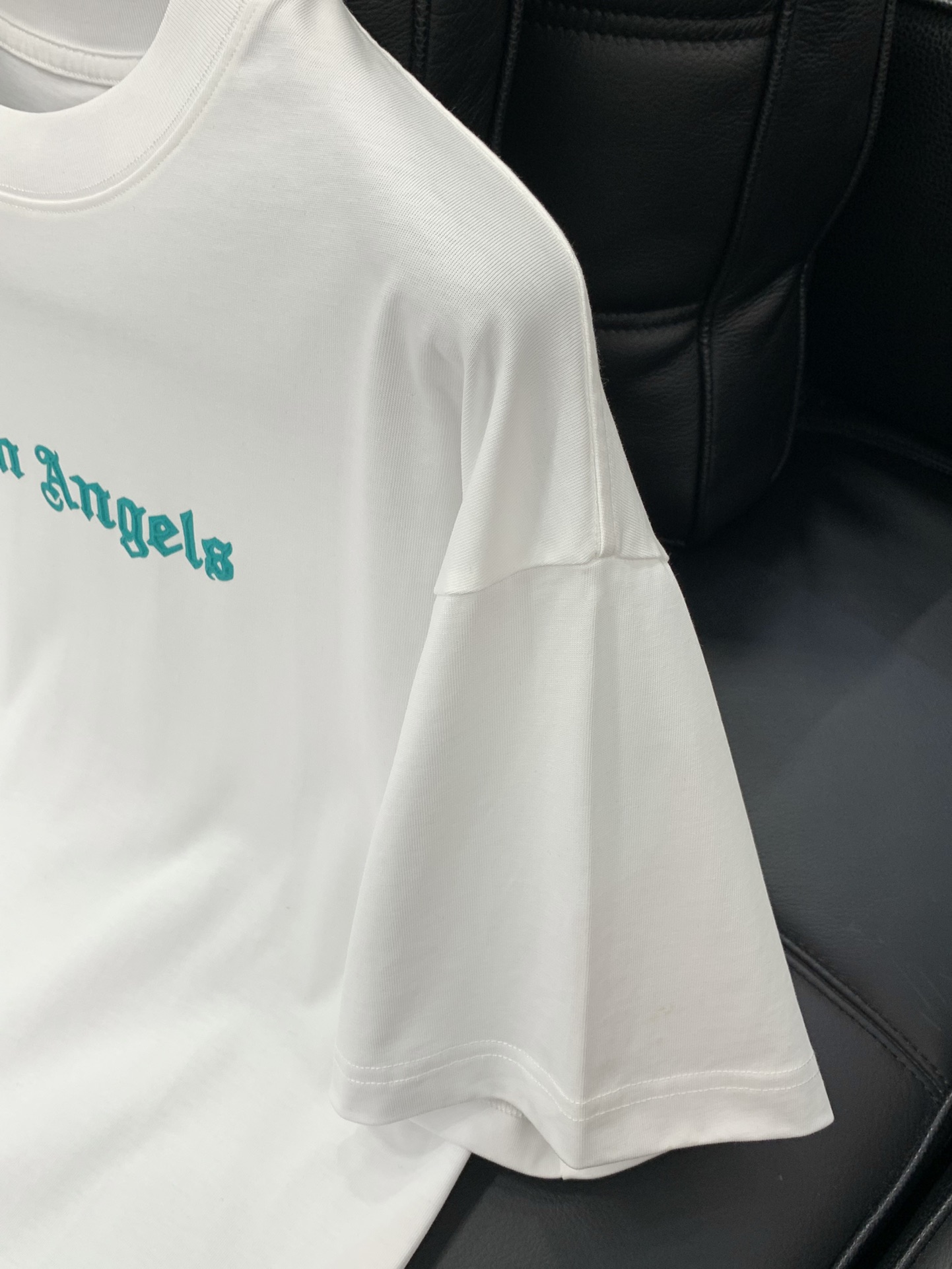 2025SS Palm Angels Fashion Short-Sleeved T-Shirts with Top-Printing Logo, European Cotton, Face-to-Face Sales - 图片 5
