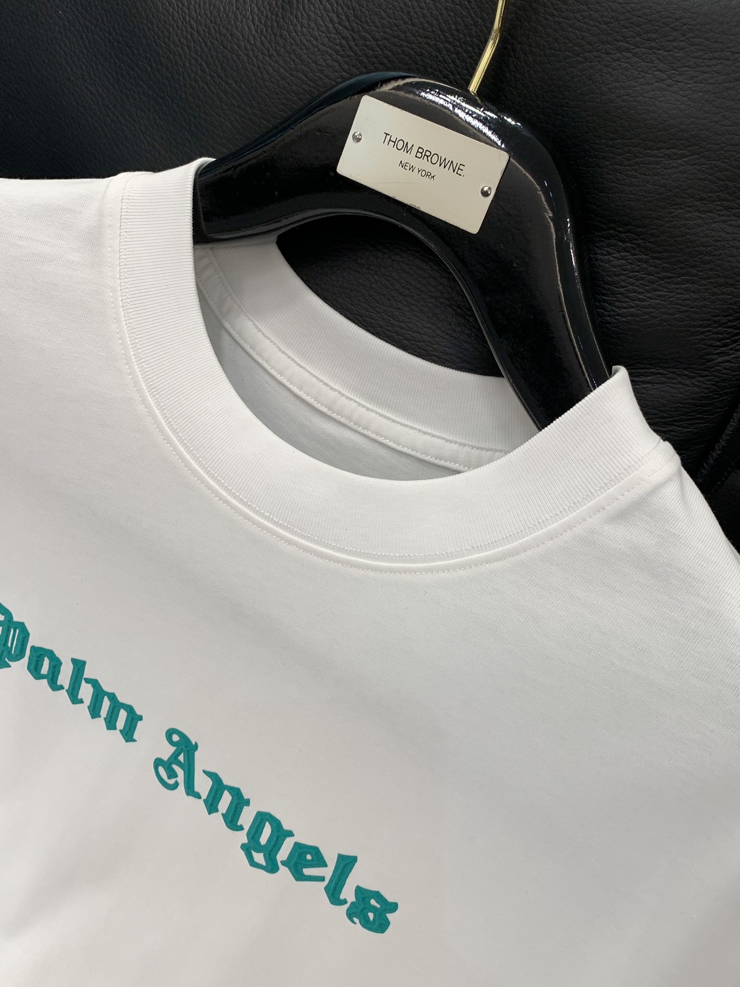 2025SS Palm Angels Fashion Short-Sleeved T-Shirts with Top-Printing Logo, European Cotton, Face-to-Face Sales - 图片 4