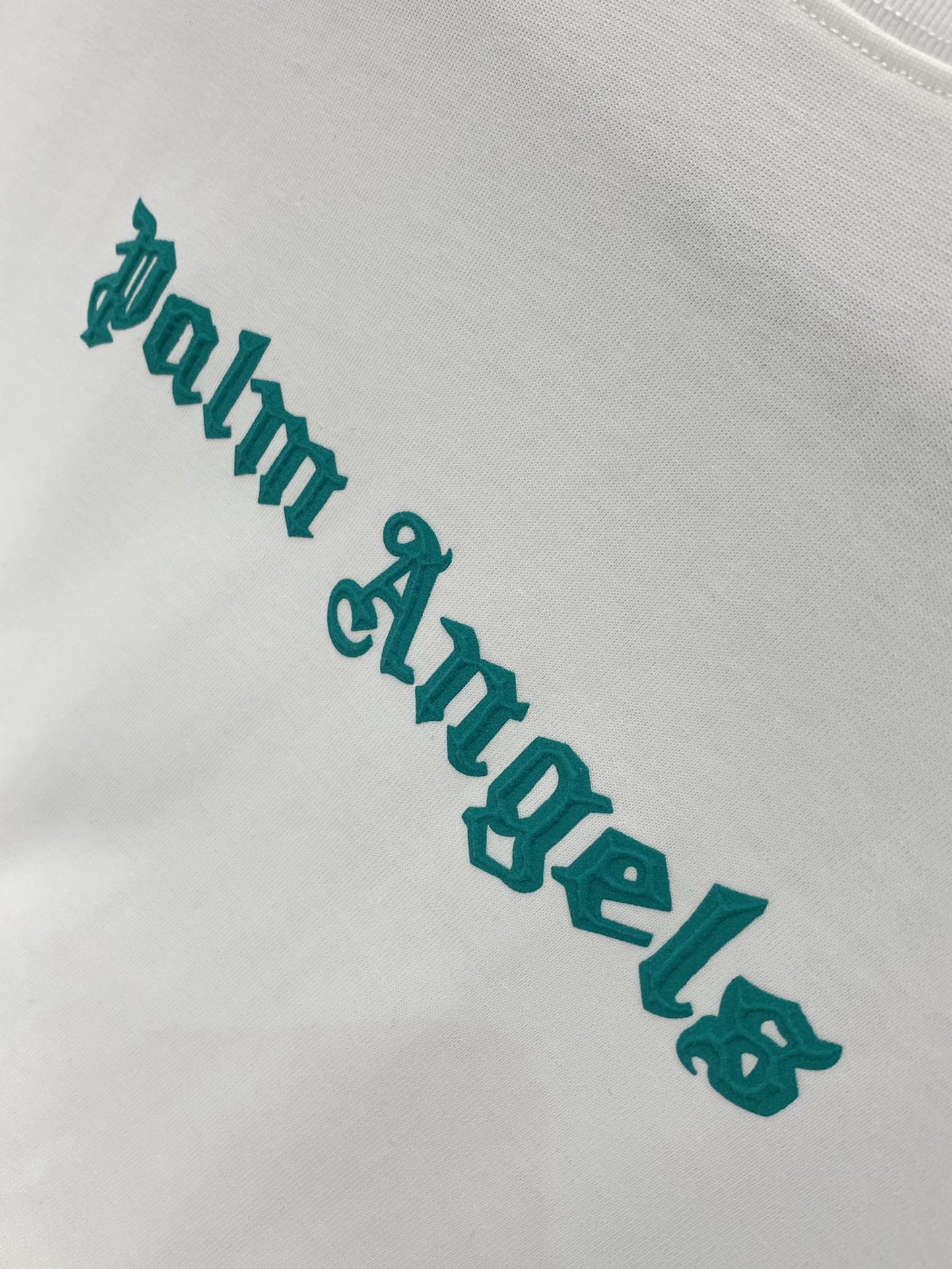 2025SS Palm Angels Fashion Short-Sleeved T-Shirts with Top-Printing Logo, European Cotton, Face-to-Face Sales - 图片 6