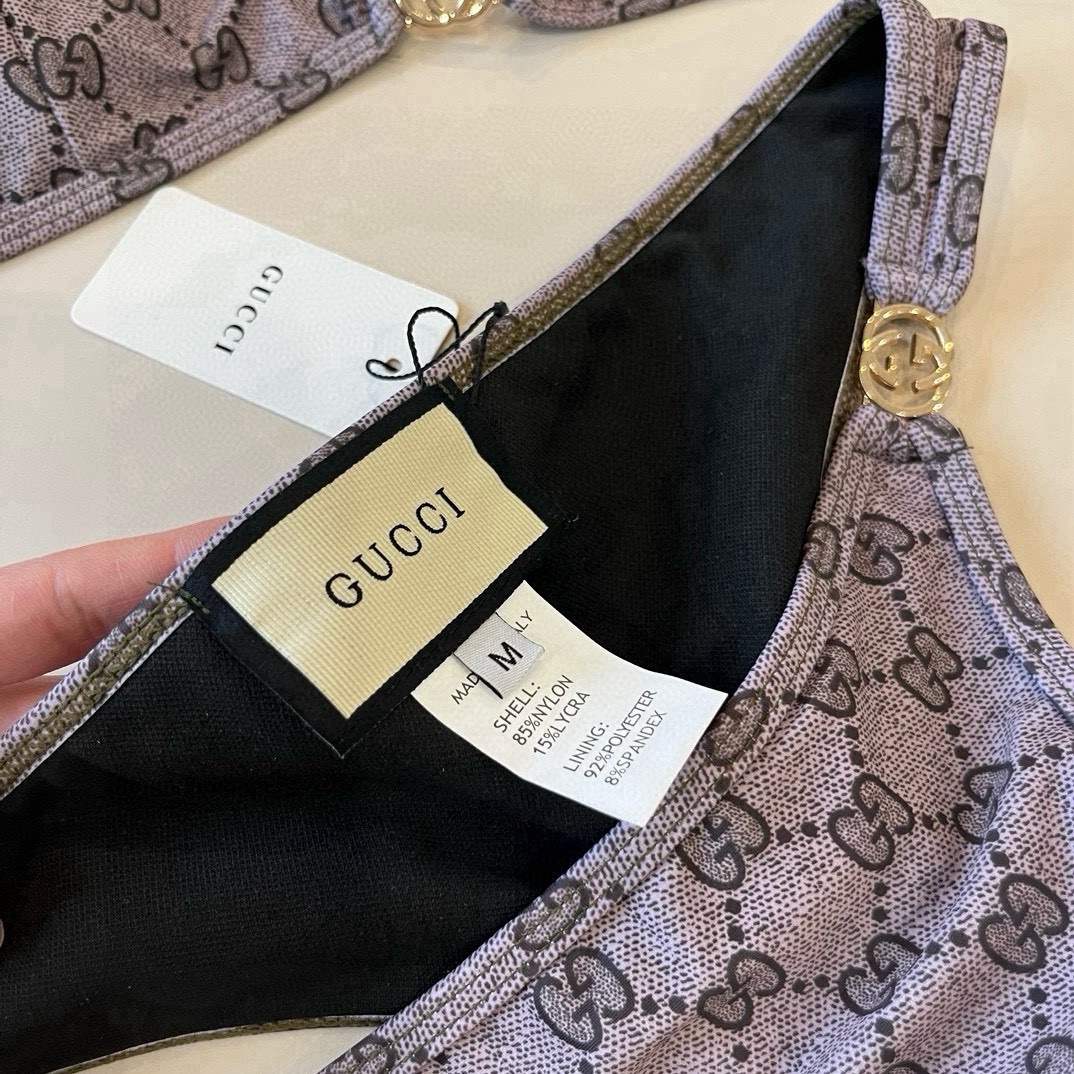 。

Gucci古奇比基尼👙，分体泳衣，S M L XL