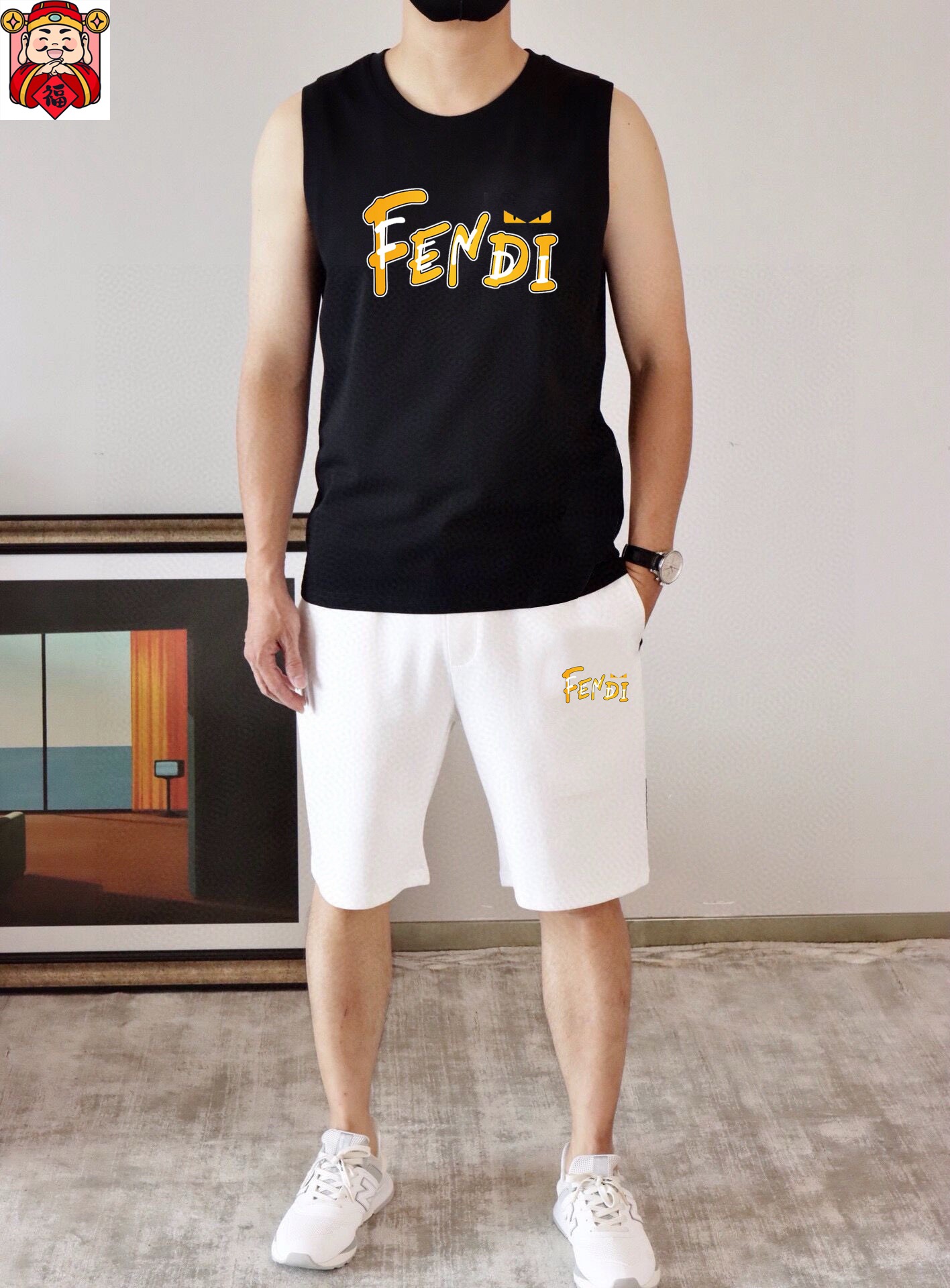 Fendi 品牌【FENDI 芬迪】2025春夏季新品背心套装