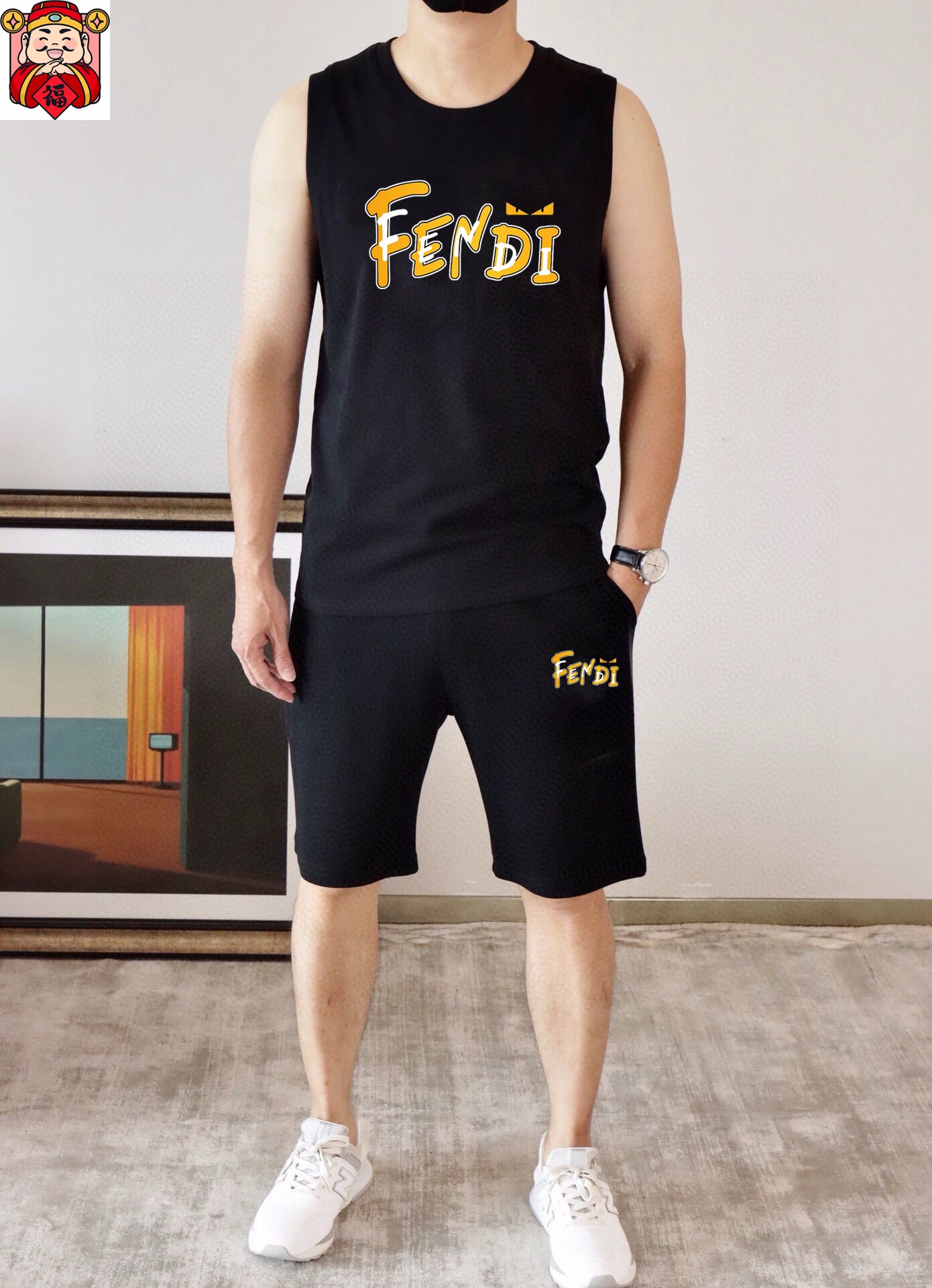 Fendi 品牌【FENDI 芬迪】2025春夏季新品背心套装