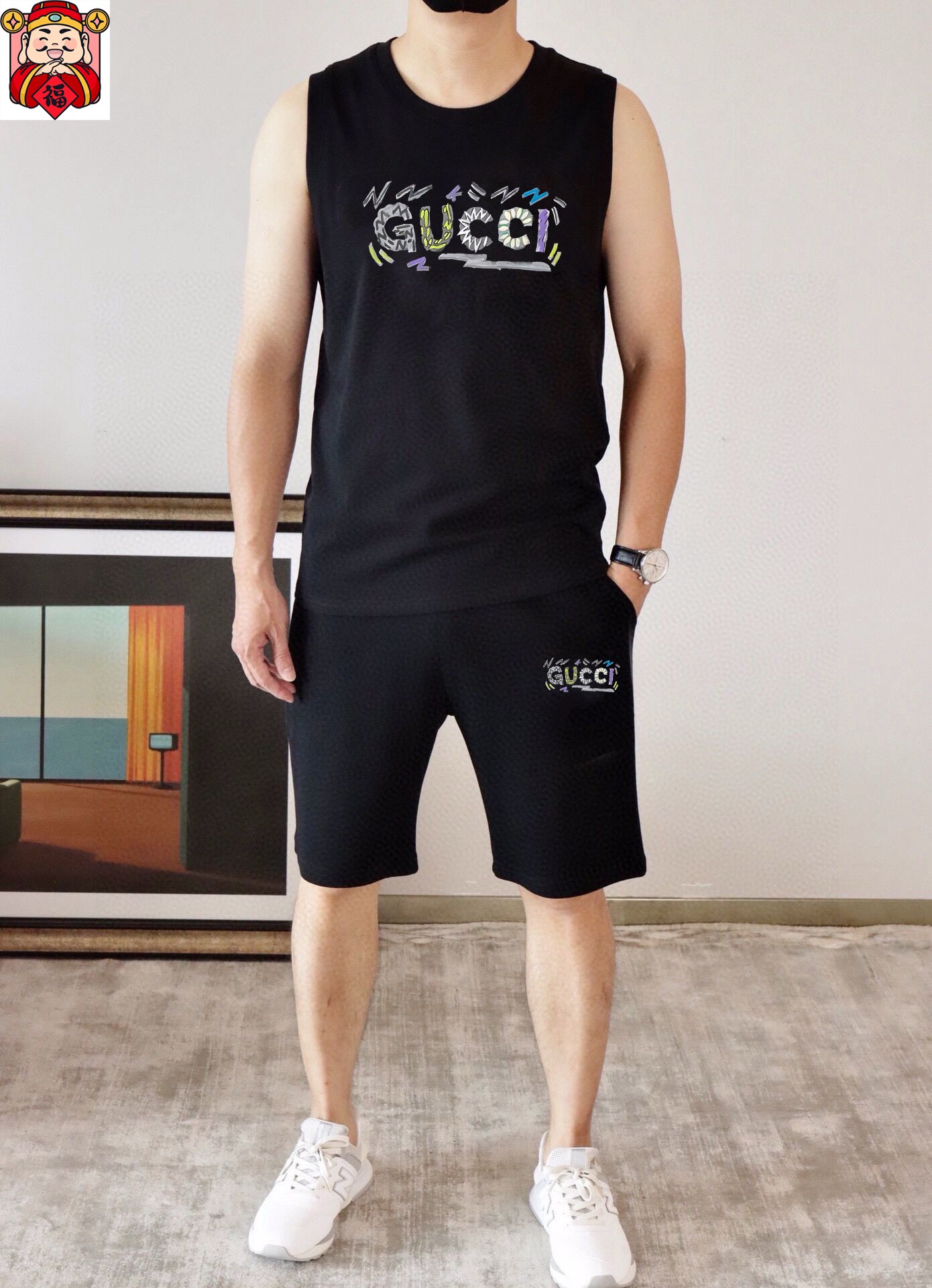 Gucci 品牌【GUCCI 古奇】2025春夏季新品背心套装