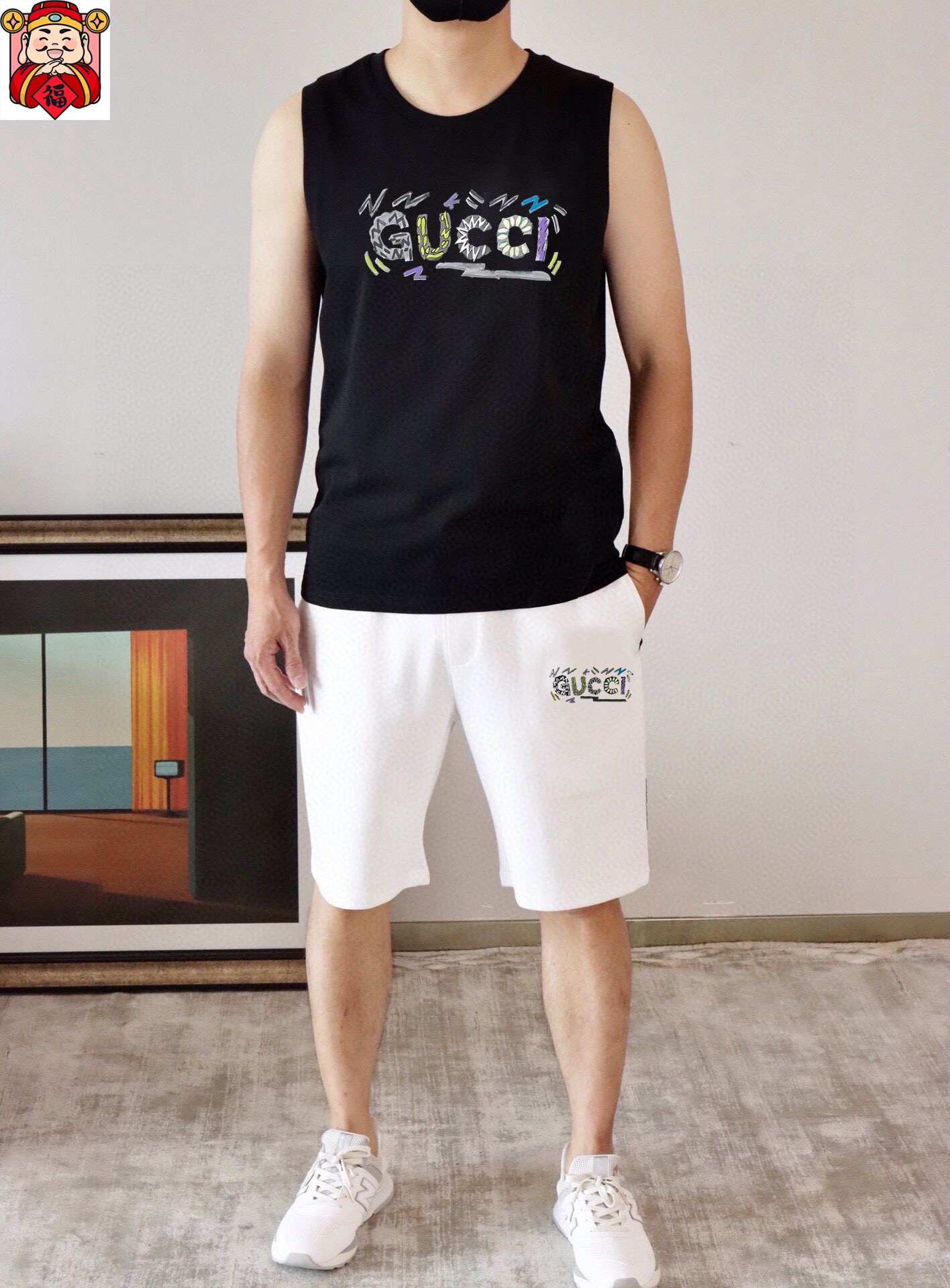 Gucci 品牌【GUCCI 古奇】2025春夏季新品背心套装