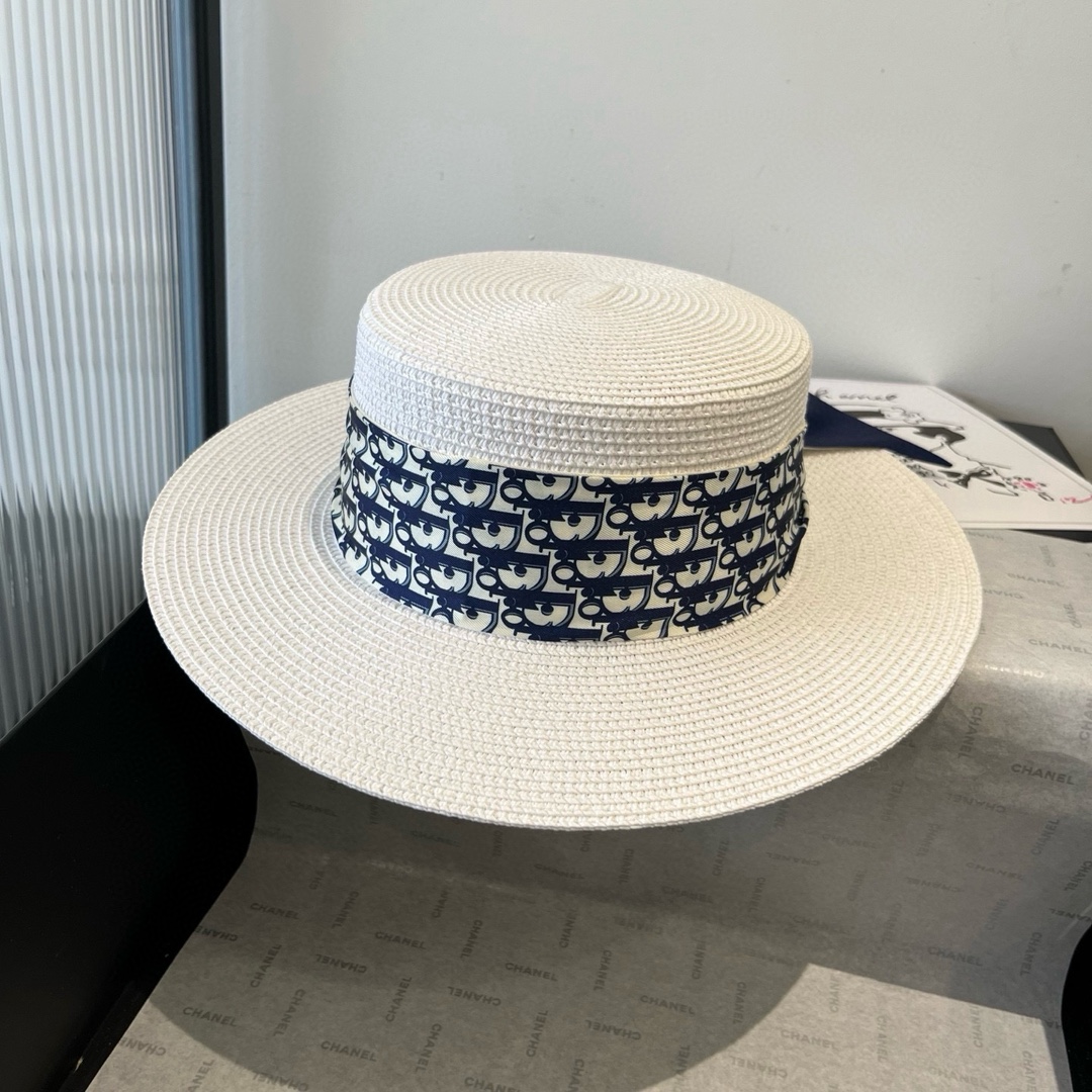 NO:351915,Dior new top hat, sunshade hat, head circumference 57cm hat, straw hat, fisherman hat, baseball hat, hat, dior, dior, espadrilles, hatsDior迪奥新款平顶礼帽,遮阳草帽,头围57cm帽子草帽渔夫帽棒球帽,帽子,dior,dior,espadrilles,hats,hat