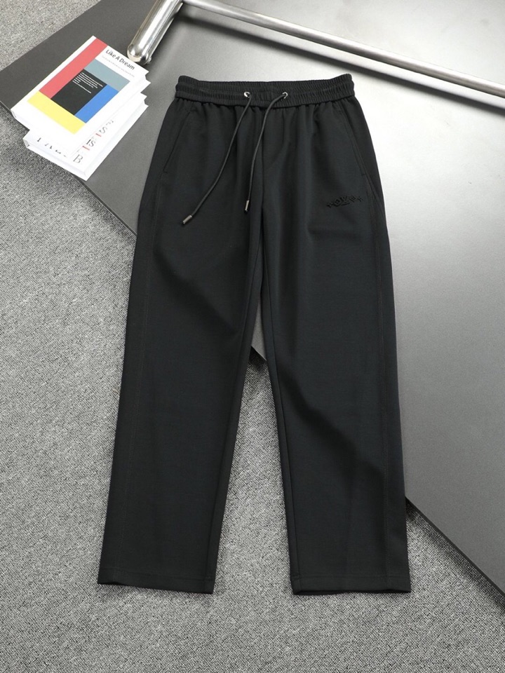 🔥Louis Vuitton 路易威登LV驴牌25SS夏季新款 男士休闲百搭束脚卫裤休闲裤.客供精纺纯棉