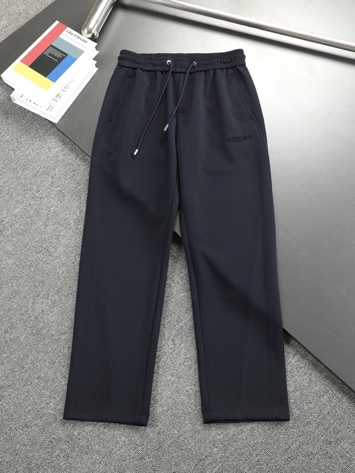 🔥Louis Vuitton 路易威登LV驴牌25SS夏季新款 男士休闲百搭束脚卫裤休闲裤.客供精纺纯棉