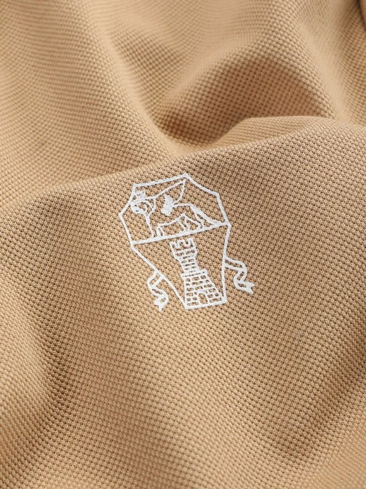 🔥Brunello Cucinelli BC2025春夏新款男士短袖翻领T恤Polo衫，众多明星都爱穿的
