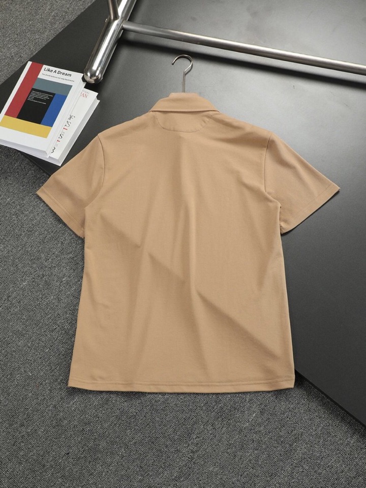 🔥Brunello Cucinelli BC2025春夏新款男士短袖翻领T恤Polo衫，众多明星都爱穿的