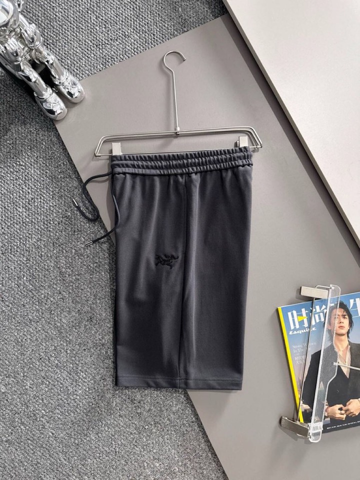  🔥(Arcteryx）始祖鸟2025ss经典字母刺绣短裤 爆款定制棉质面料 采用立体绣花工艺 立体清晰