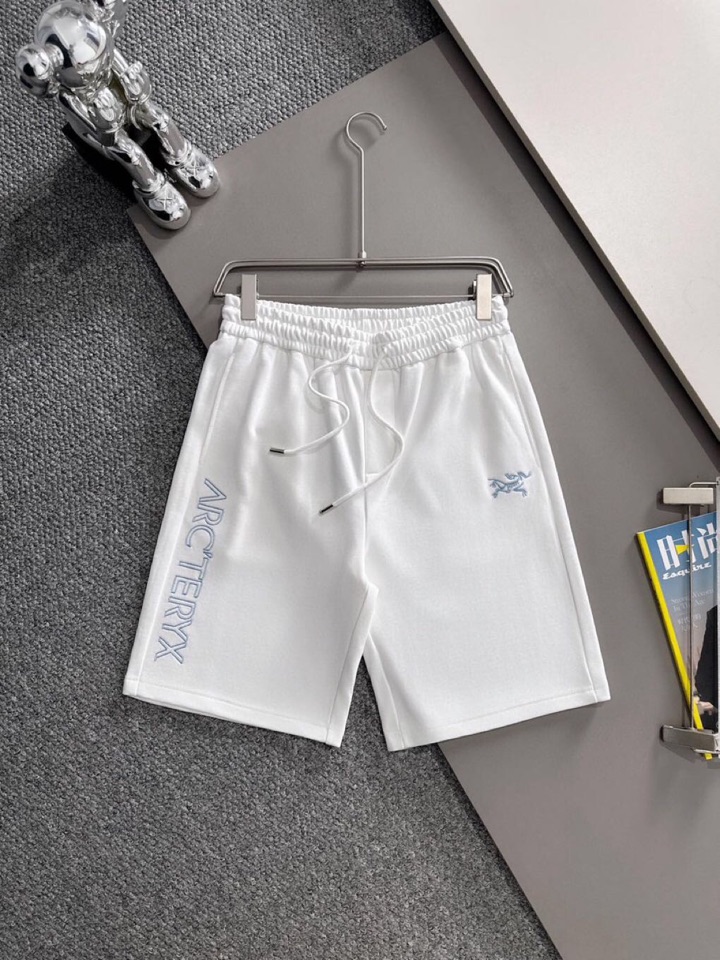 🔥(Arcteryx）始祖鸟2025ss经典字母刺绣短裤 爆款定制棉质面料 采用立体绣花工艺 立体清晰可