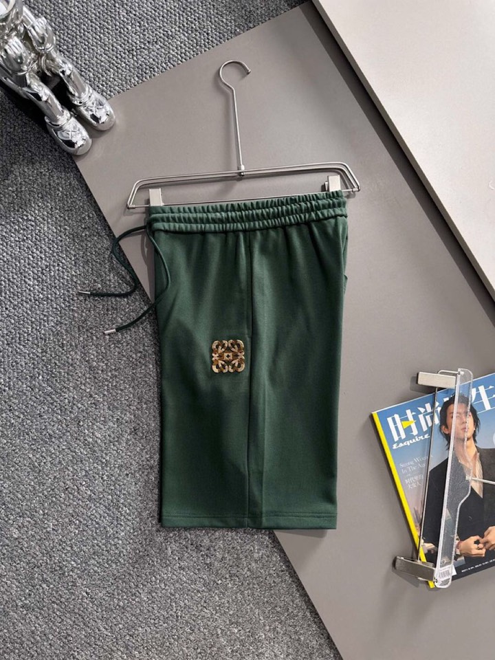 🔥Gucci 古奇2025ss经典字母刺绣短裤 爆款定制棉质面料 采用立体绣花工艺 立体清晰可见 面料舒