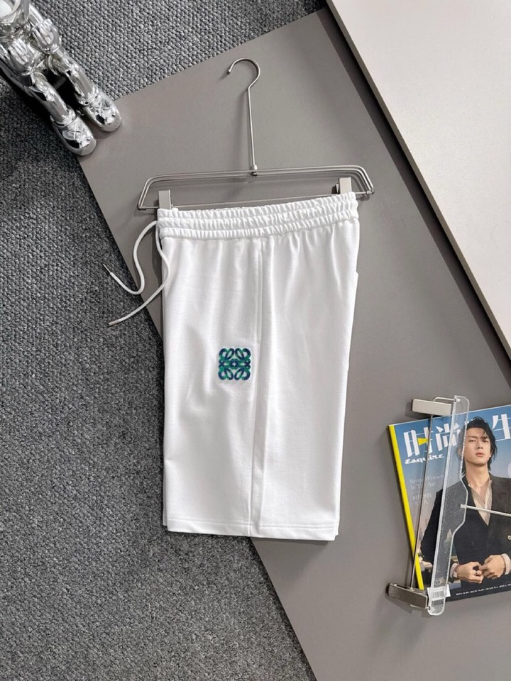 🔥Gucci 古奇2025ss经典字母刺绣短裤 爆款定制棉质面料 采用立体绣花工艺 立体清晰可见 面料舒