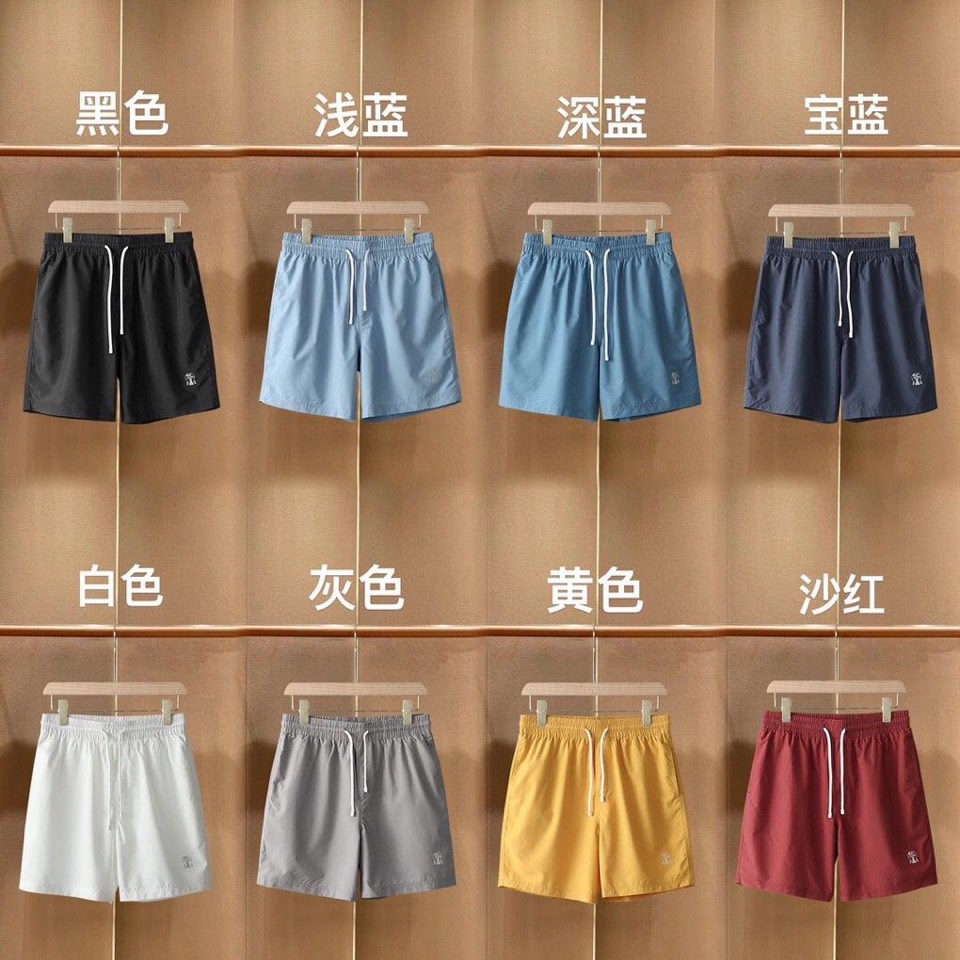 🔥Brunello Cucinelli BC夏季新品男士休闲沙滩裤🏖️沙滩短裤，每个色系都爱不释手，夏季