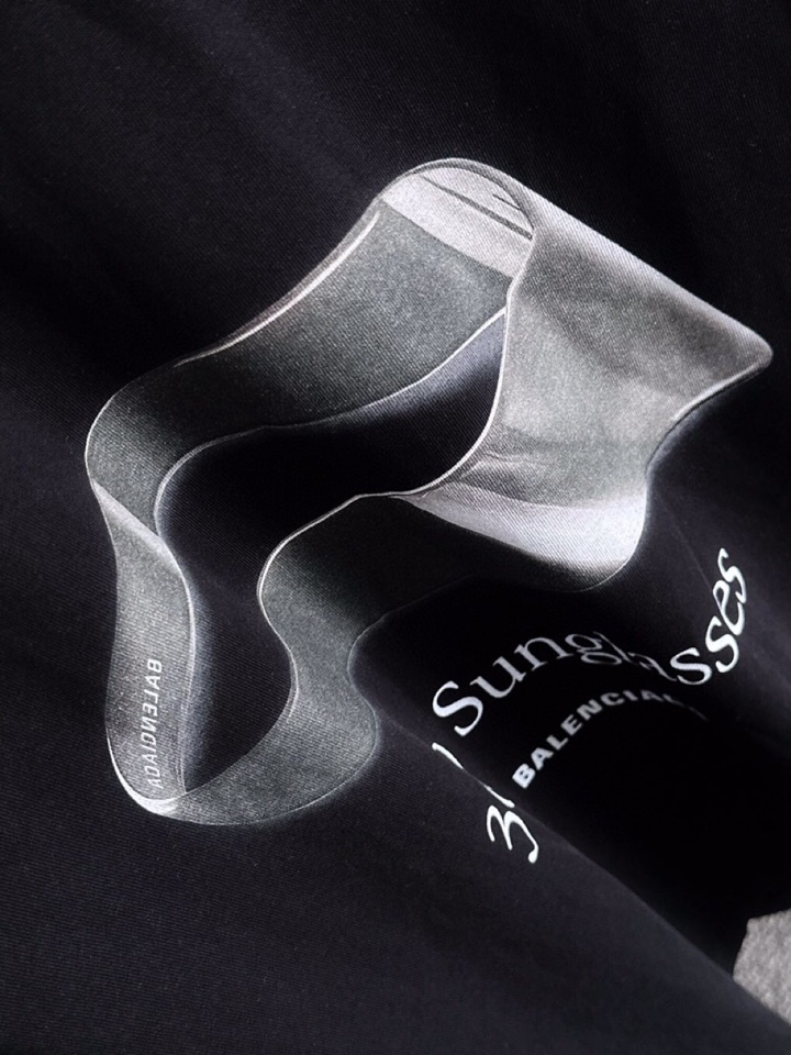 🔥BALENCIAGA 巴黎世家25ss新款短袖圆领T恤，男女同款情侣款，定制260克100％双纱纯棉面