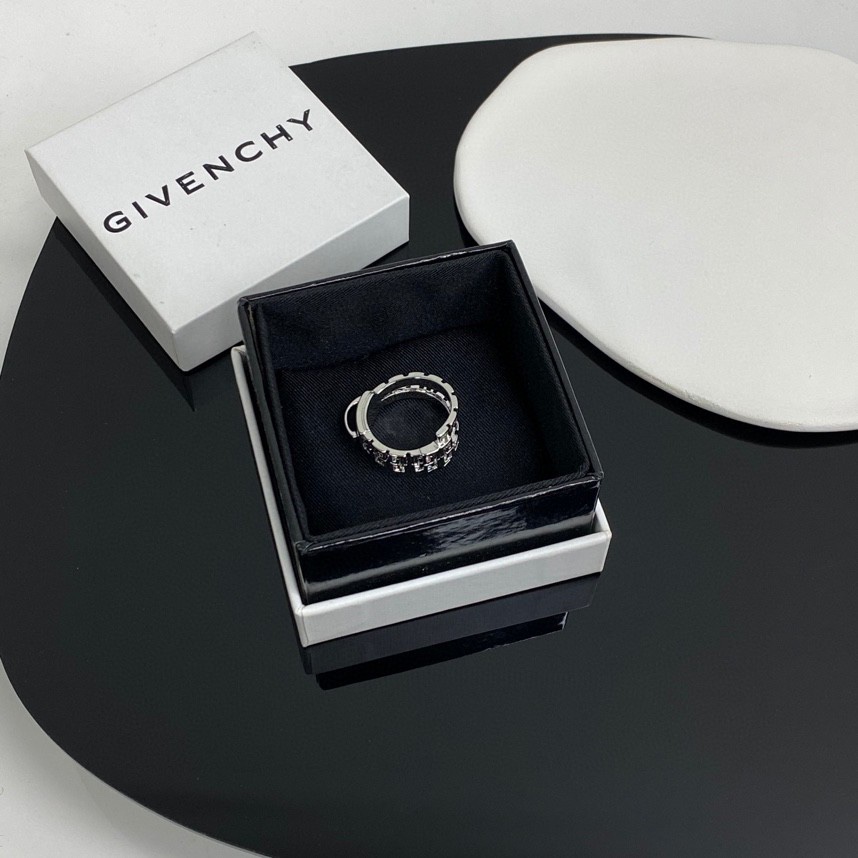 Givenchy Givanch Ring: Cool and Invincible Neutral Style, Item No. 5109M16816, Number 6789.