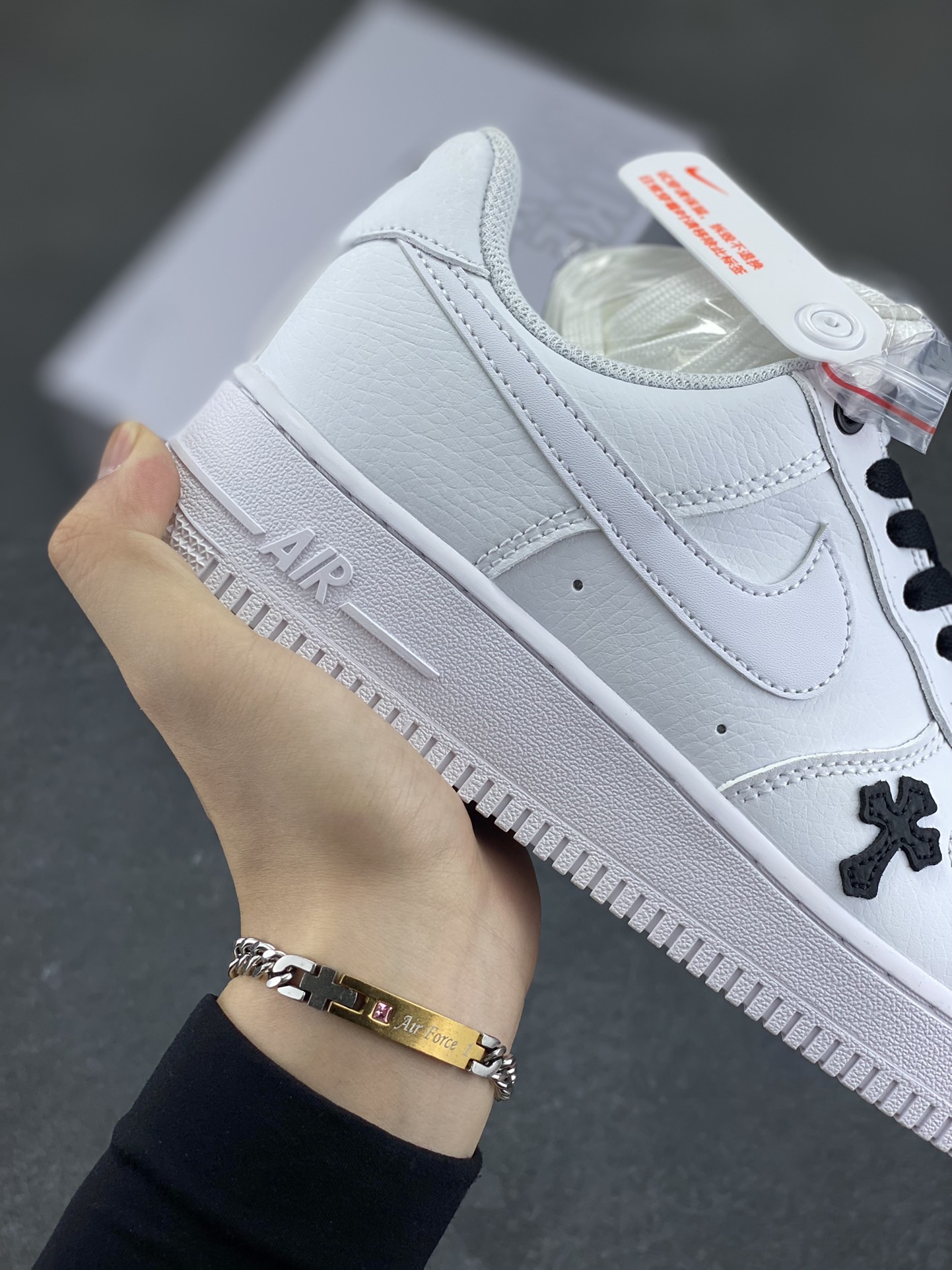 图片[6]-NK Air Force 1‘07 Low 定制款抽屉盒 空军一号低帮休闲板鞋 定制皮料 原楦原纸板 纯正版型 高清洁度 内置全掌气垫 货号：CW2288-111 尺码：36 36.5 37.5 38 38.5 39 40 40.5 41 42 42.5 43 44 44.5 45-选品中心