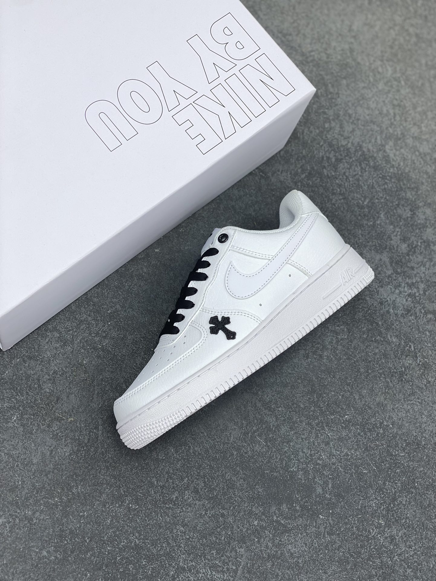 图片[7]-NK Air Force 1‘07 Low 定制款抽屉盒 空军一号低帮休闲板鞋 定制皮料 原楦原纸板 纯正版型 高清洁度 内置全掌气垫 货号：CW2288-111 尺码：36 36.5 37.5 38 38.5 39 40 40.5 41 42 42.5 43 44 44.5 45-选品中心