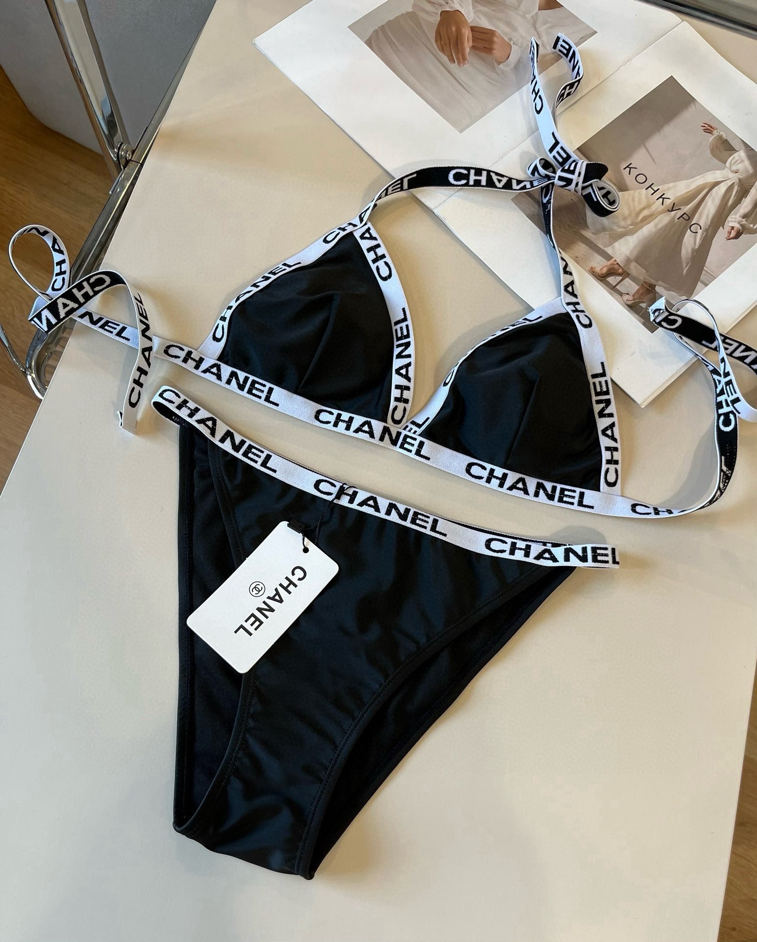 。

Chanel香奈儿比基尼👙，S M L XL