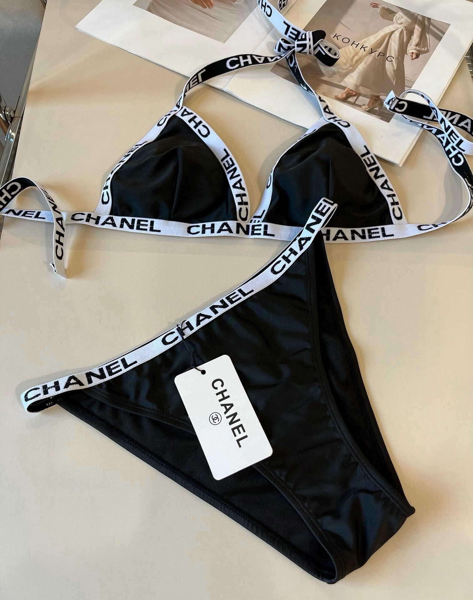 。

Chanel香奈儿比基尼👙，S M L XL