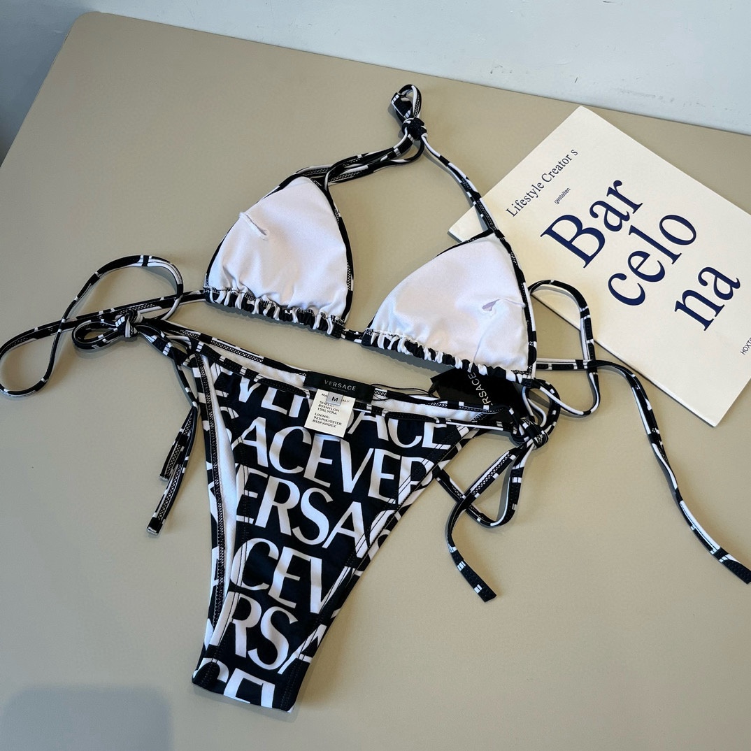 。
范思哲官方新款泳衣比基尼👙，高端定制，S M L XL