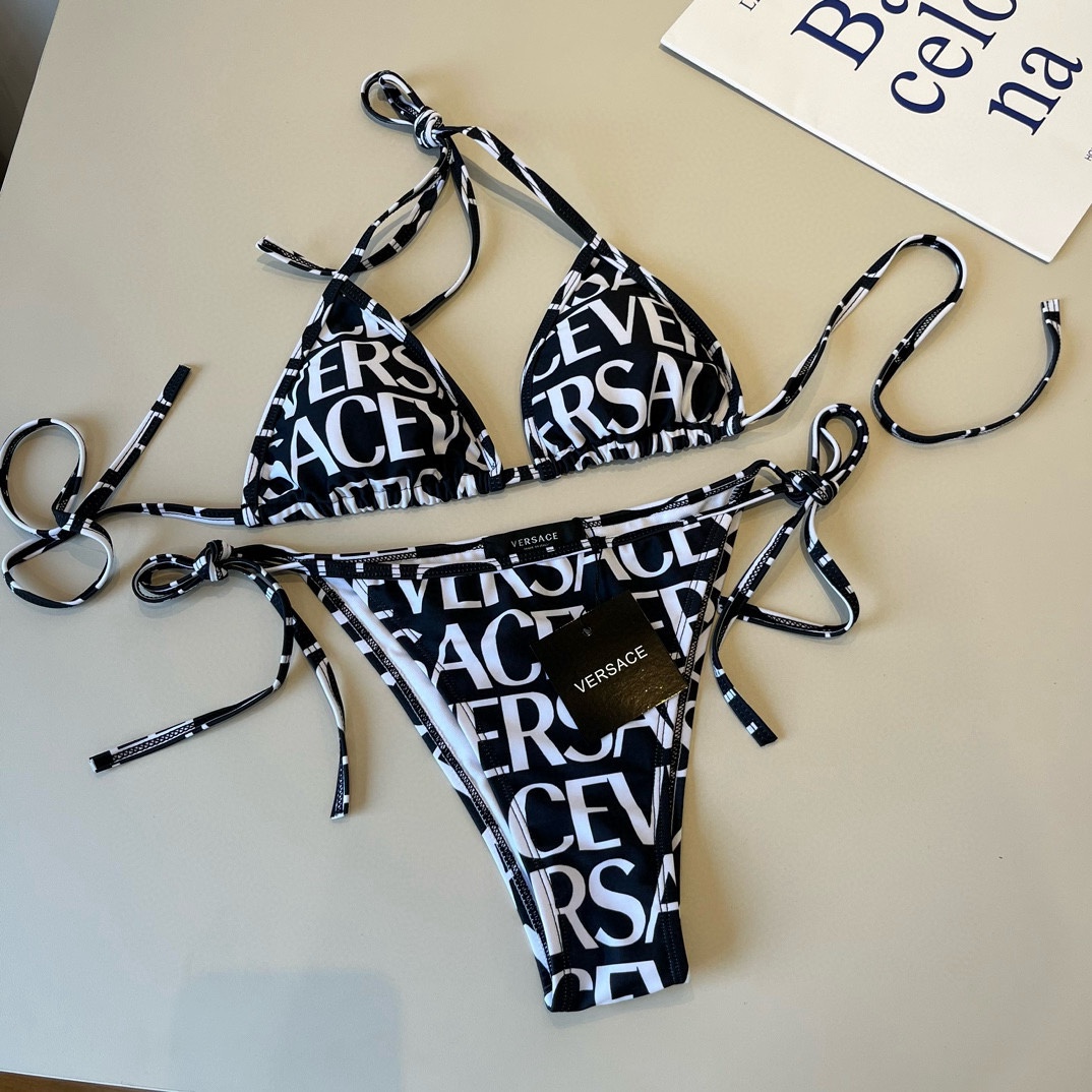 。
范思哲官方新款泳衣比基尼👙，高端定制，S M L XL