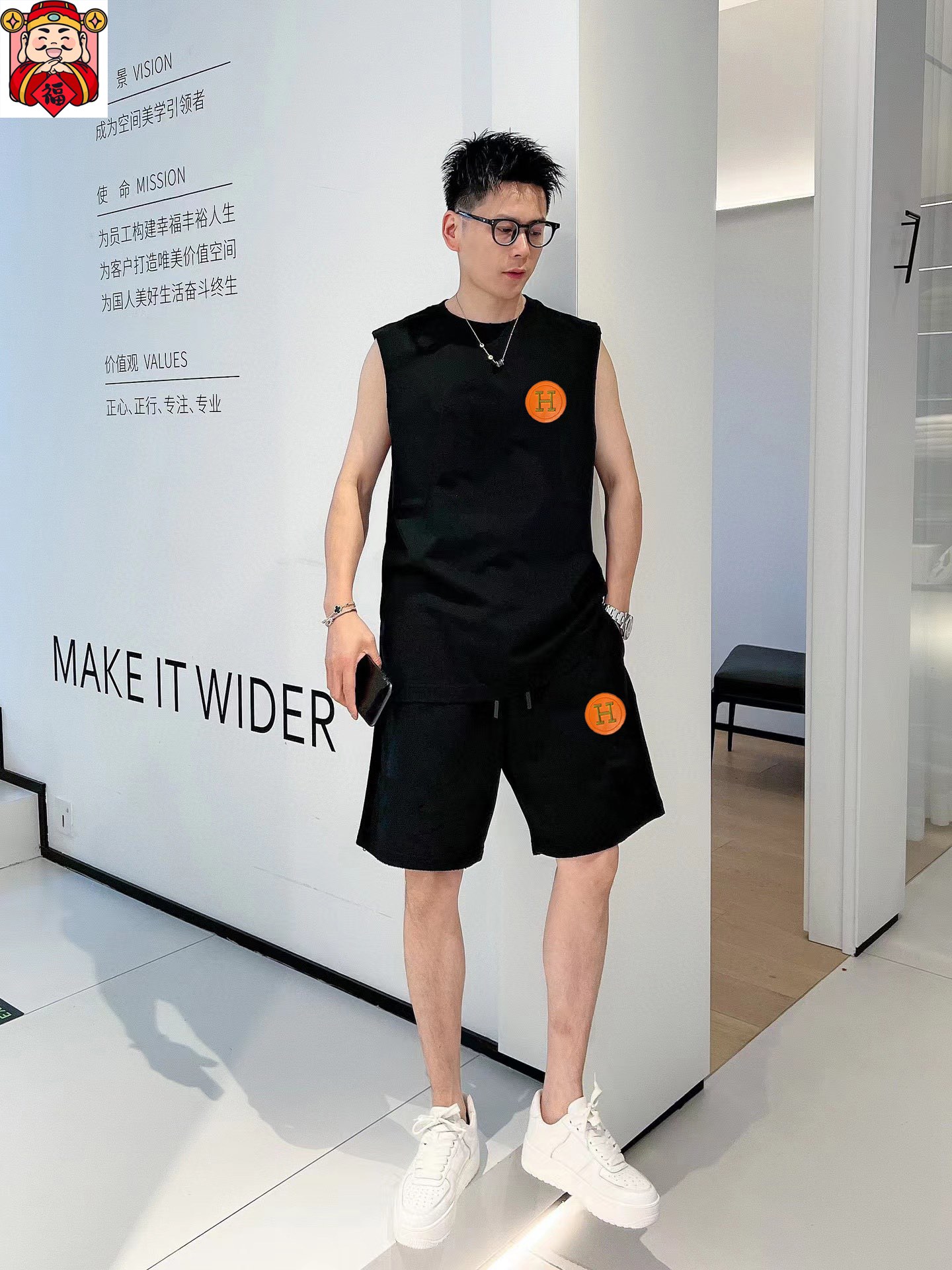 Hermès 品牌【HERMES 爱马仕】2025春夏季新品背心套装