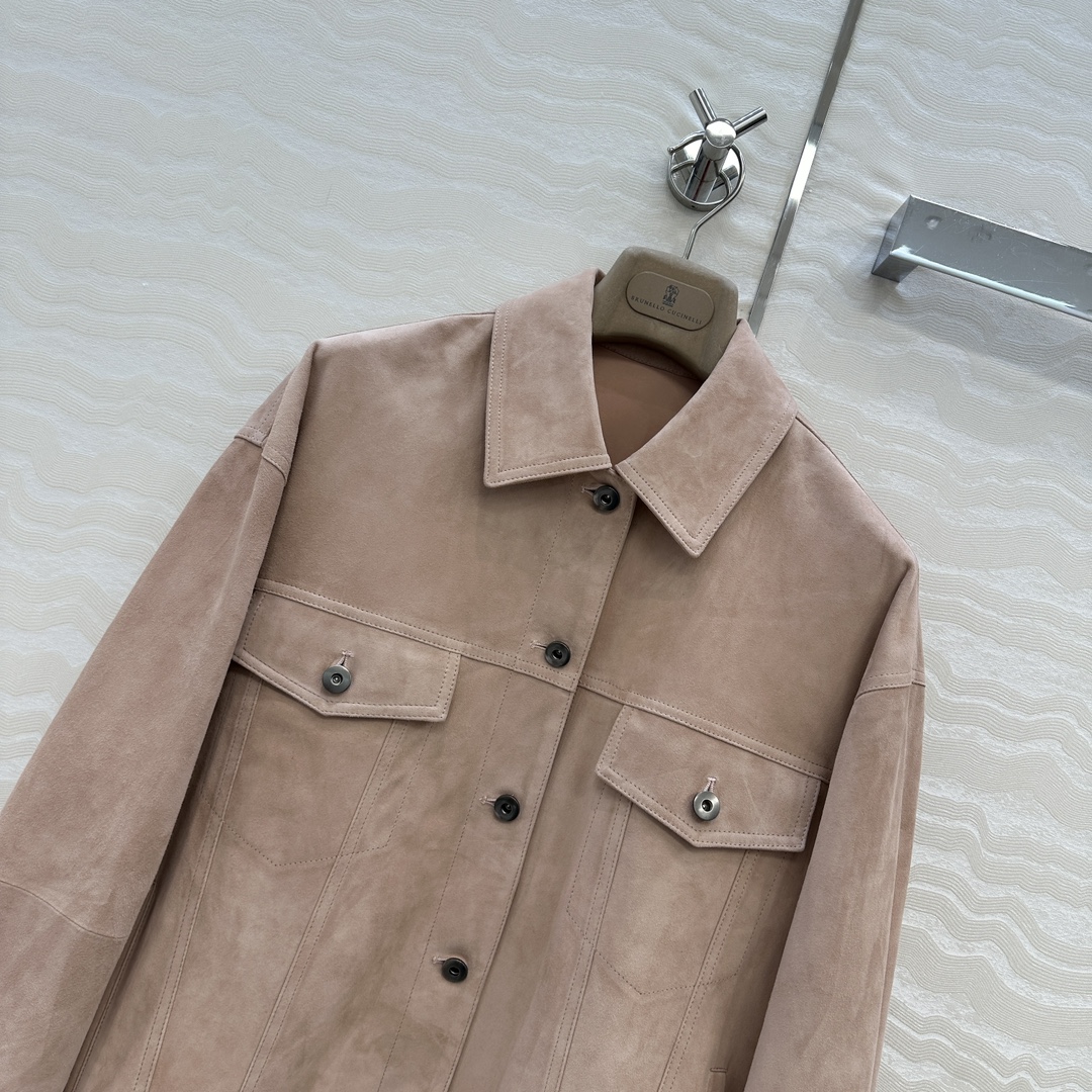 Elegant Velvet Jacket with Copper Chain Decorations for Women, High Quality Imported Suit - 图片 2