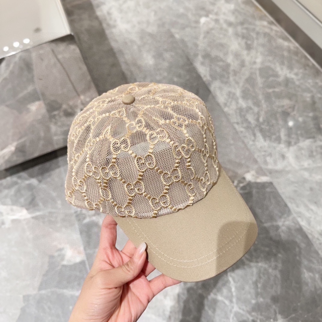 


GUCCI古奇 2024专柜新款简约刺绣款棒球帽，很潮！休闲运动款，经典制作，超级好搭衣服！