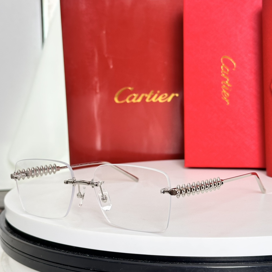  ‼️高版内渡蓝膜
蔡司镜片logo
Cartie* 
MODEL：CT0545S
SIZE 58口17