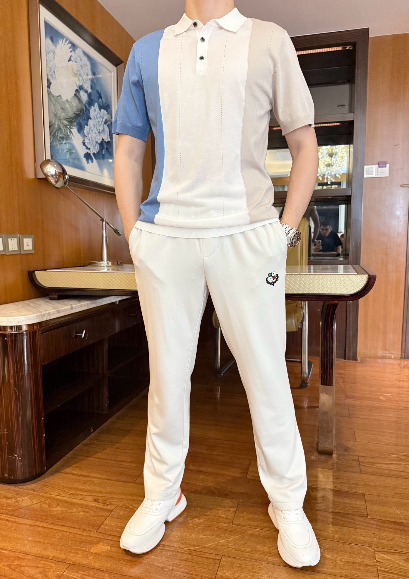 NO:423787,Jenia-2025 counter latest hot-selling Polo, London counter hot-selling items!  Selected Italian imported Yilit fabrics with the latest design, vertical stripes contrasting color design highlights taste, business and casual boutique. Size: 48-56 (model 173/130 wears 48 sizes, with Hong Kong Lane Crawford gift box packaging), zegna, alexander wang19860909杰尼亚-2025专柜最新爆款Polo出货 伦敦专柜热销单品！精选意大利进口伊力特面料搭配最新的设计,竖条纹撞色设计彰显品味 商务休闲精品.尺码:48-56（模特173/130穿48码,配香港连卡佛礼盒包装）,,zegna,alexander wang,Men's clothing