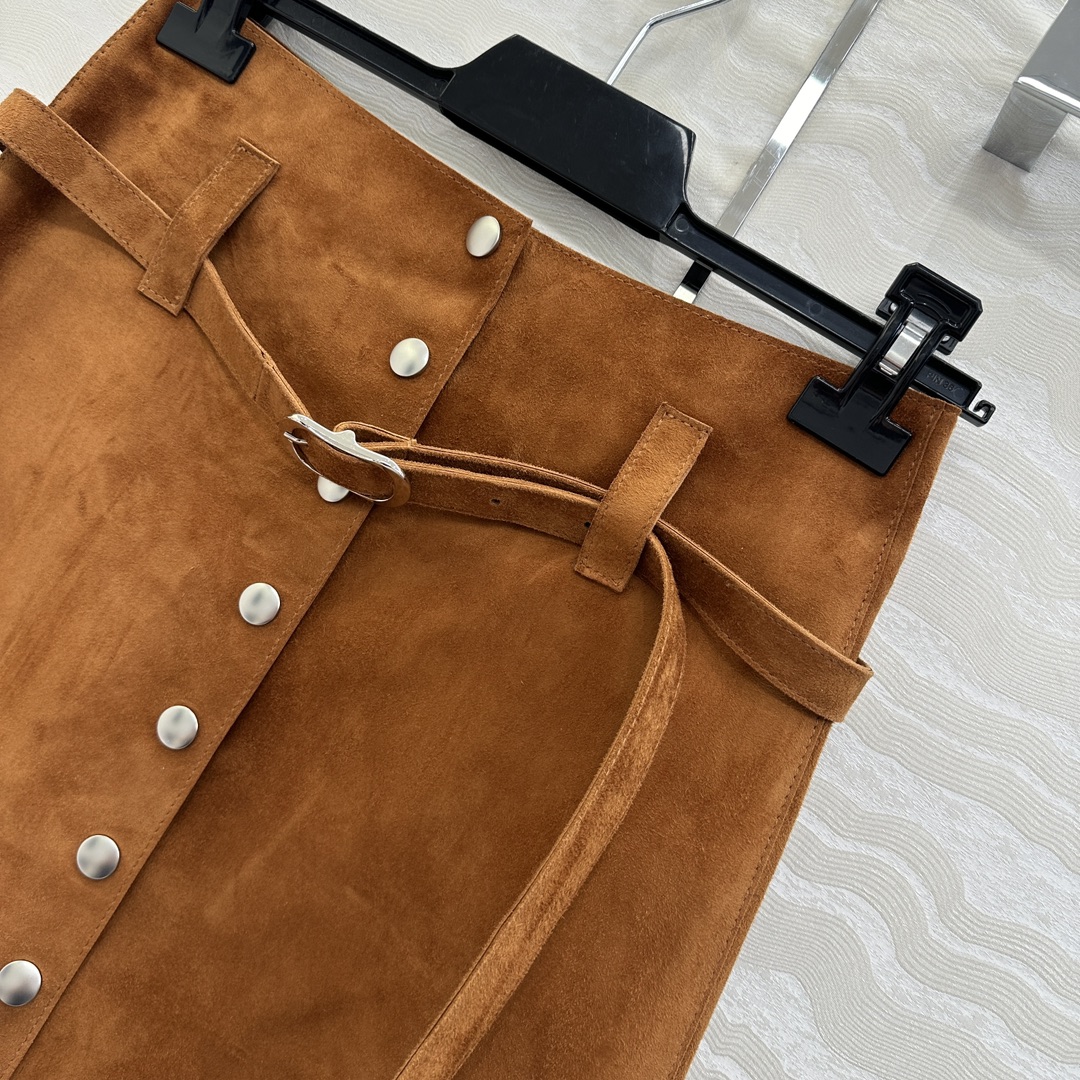 High-End Double-Skin Belt with Imported Cortex for Elegant Style - 图片 4