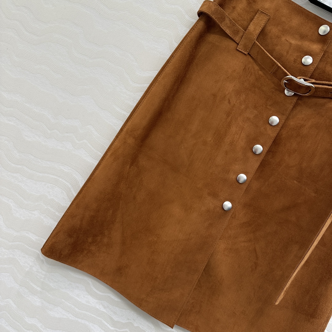 High-End Double-Skin Belt with Imported Cortex for Elegant Style - 图片 3