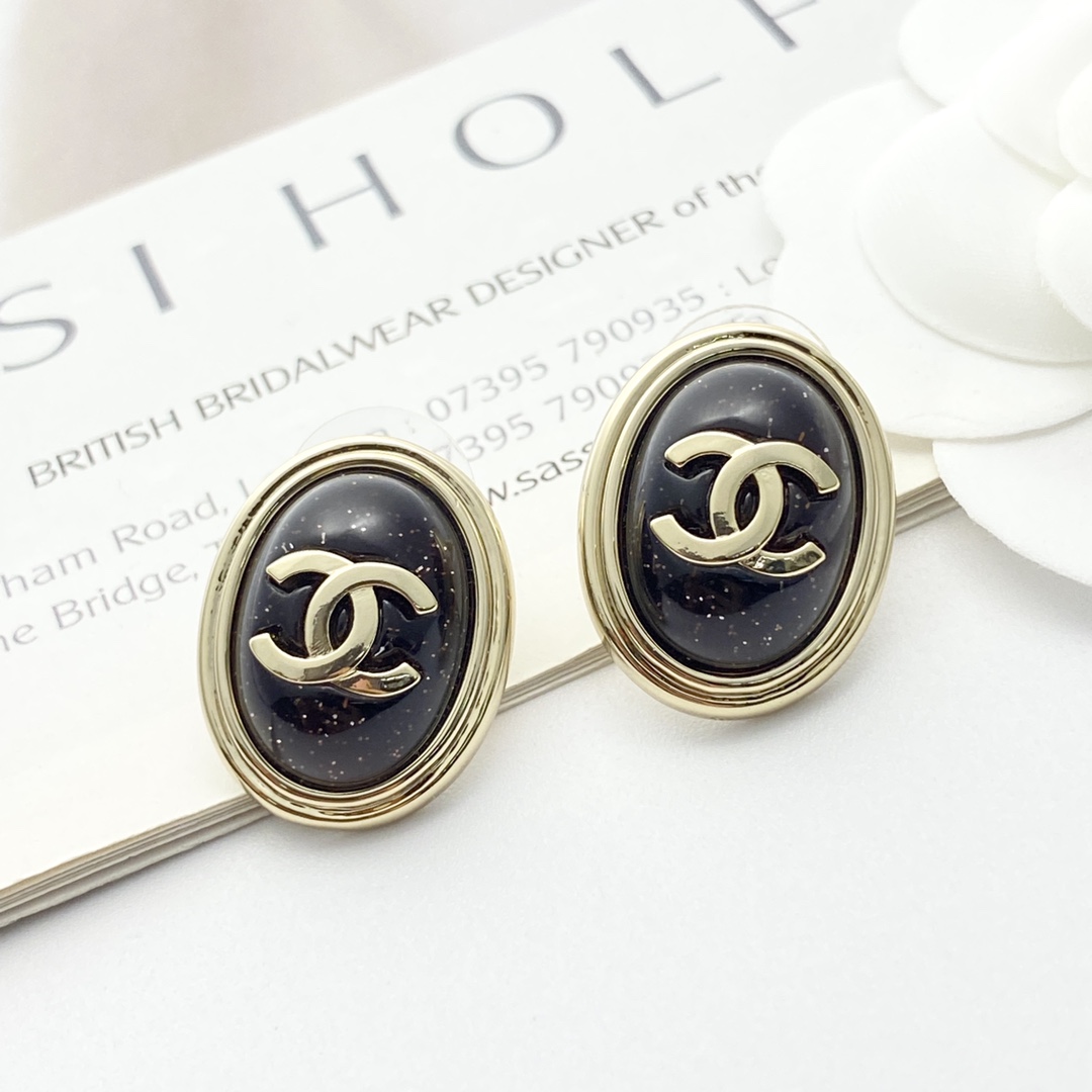 Code E3098🛍 Chanel earrings hot selling item 🔥 Explosive new 🆕🆕🆕😎 CHAN 25 Bl - Jewelry 2