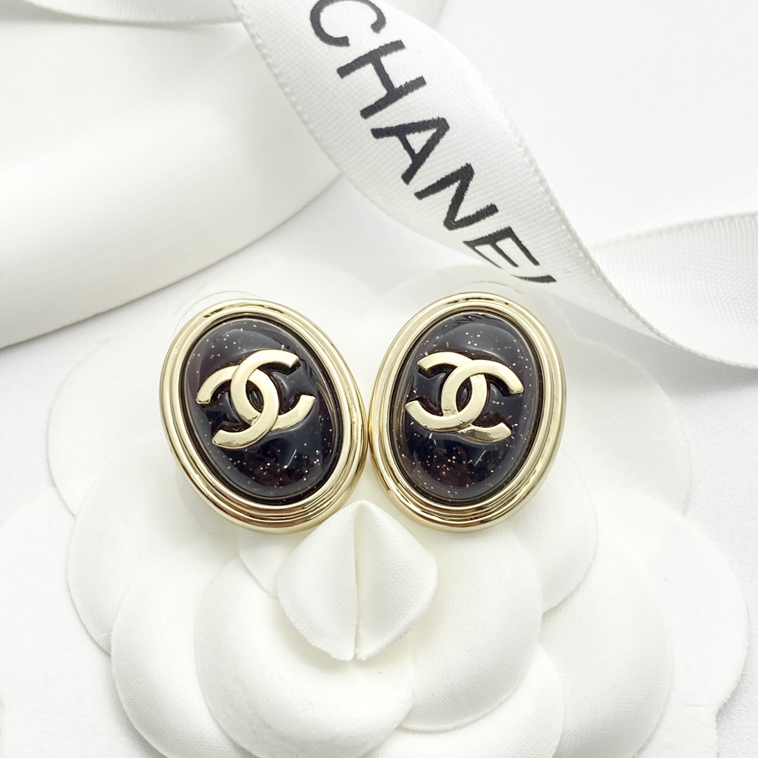 Code E3098🛍 Chanel earrings hot selling item 🔥 Explosive new 🆕🆕🆕😎 CHAN 25 Bl - Jewelry 8
