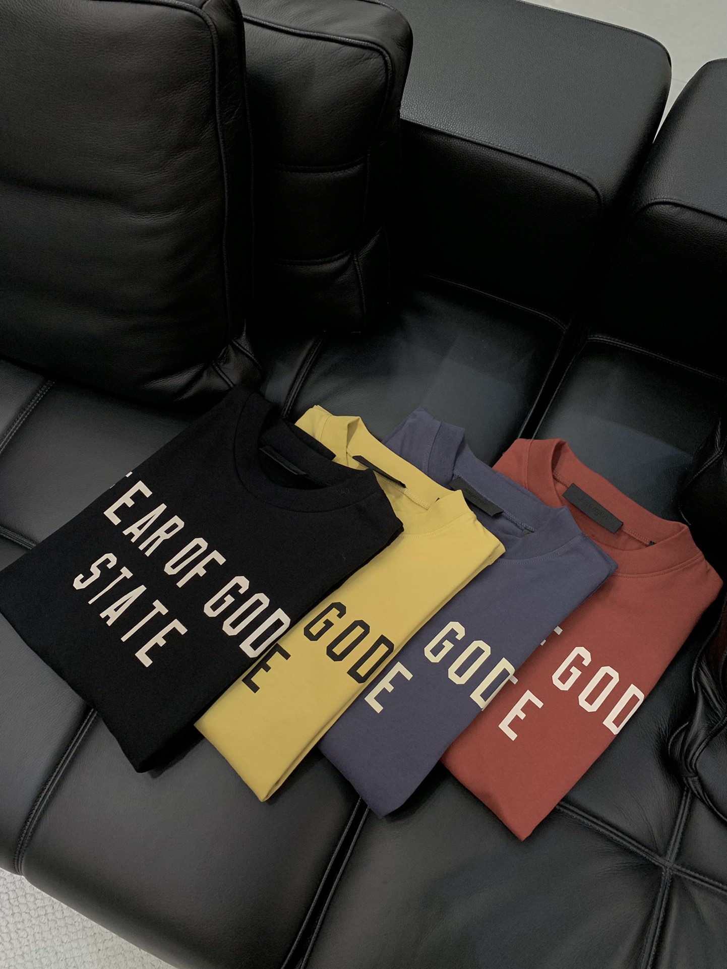 Fear of God Summer 2025 Fashion Circle T-shirt: Top-quality, Unique Design, One-Size-Fits-All, Imported Fabric - 图片 8
