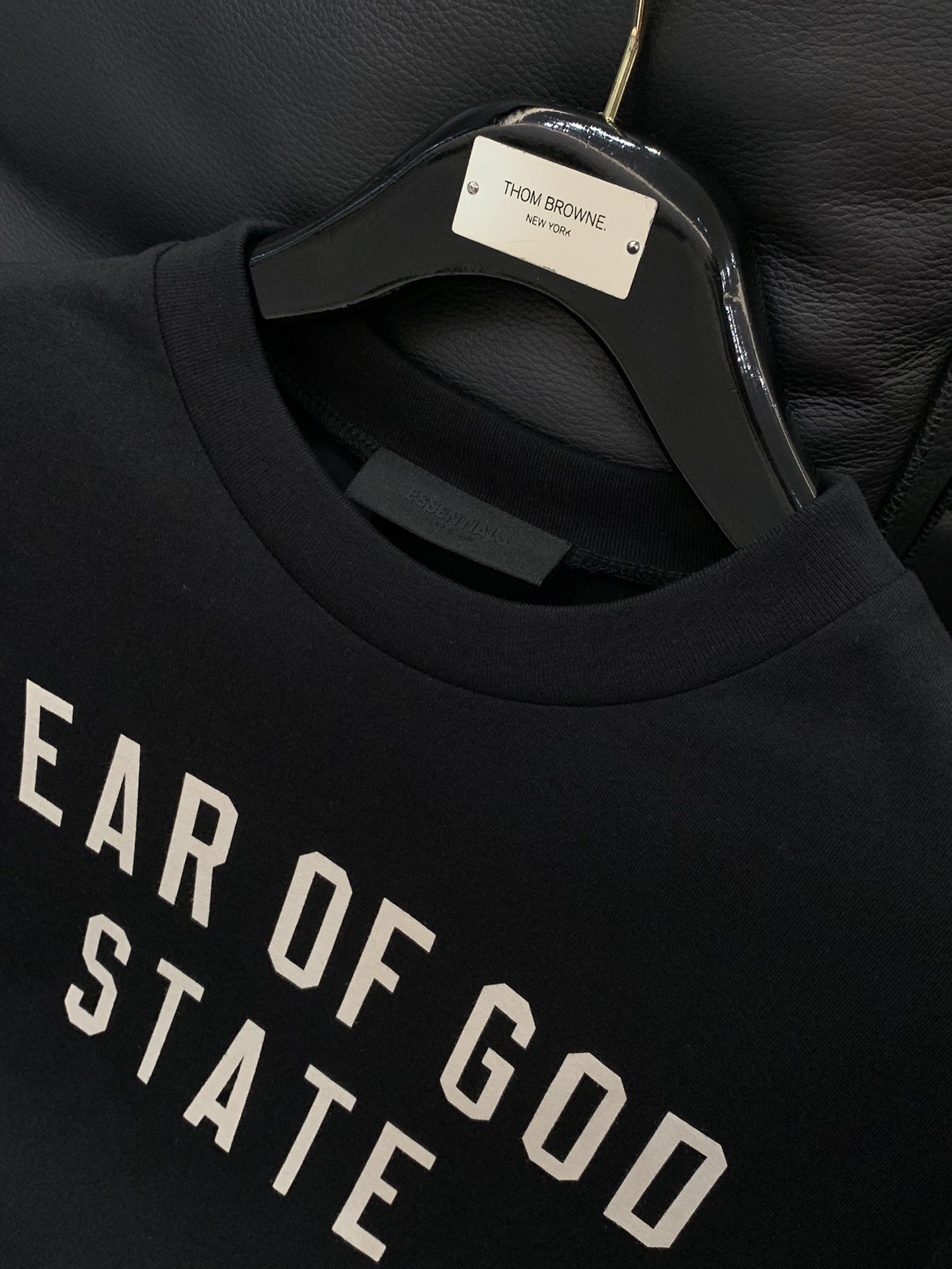 Fear of God Summer 2025 Fashion Circle T-shirt: Top-quality, Unique Design, One-Size-Fits-All, Imported Fabric - 图片 4