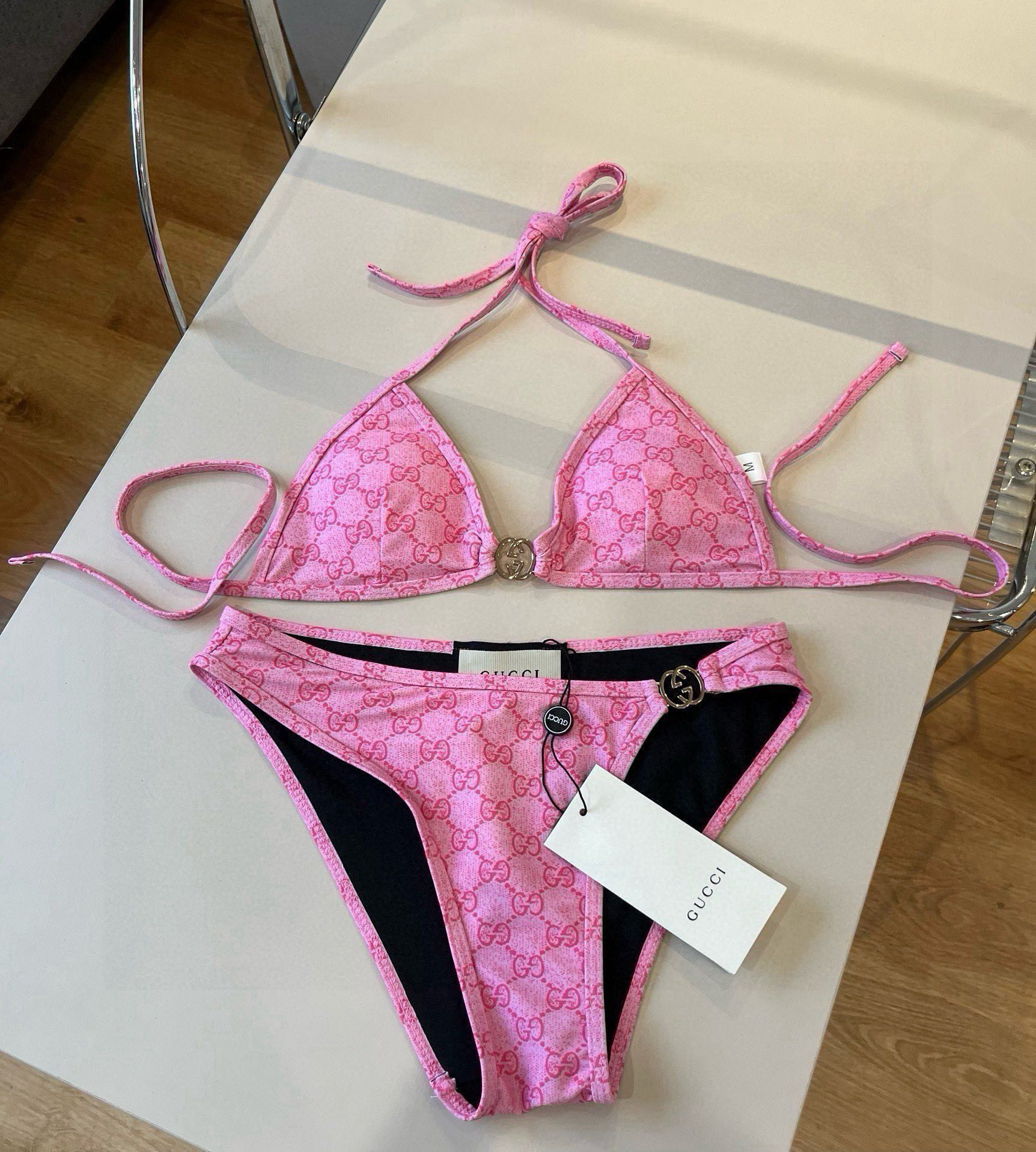 。

Gucci古奇比基尼👙，分体泳衣，S M L XL
