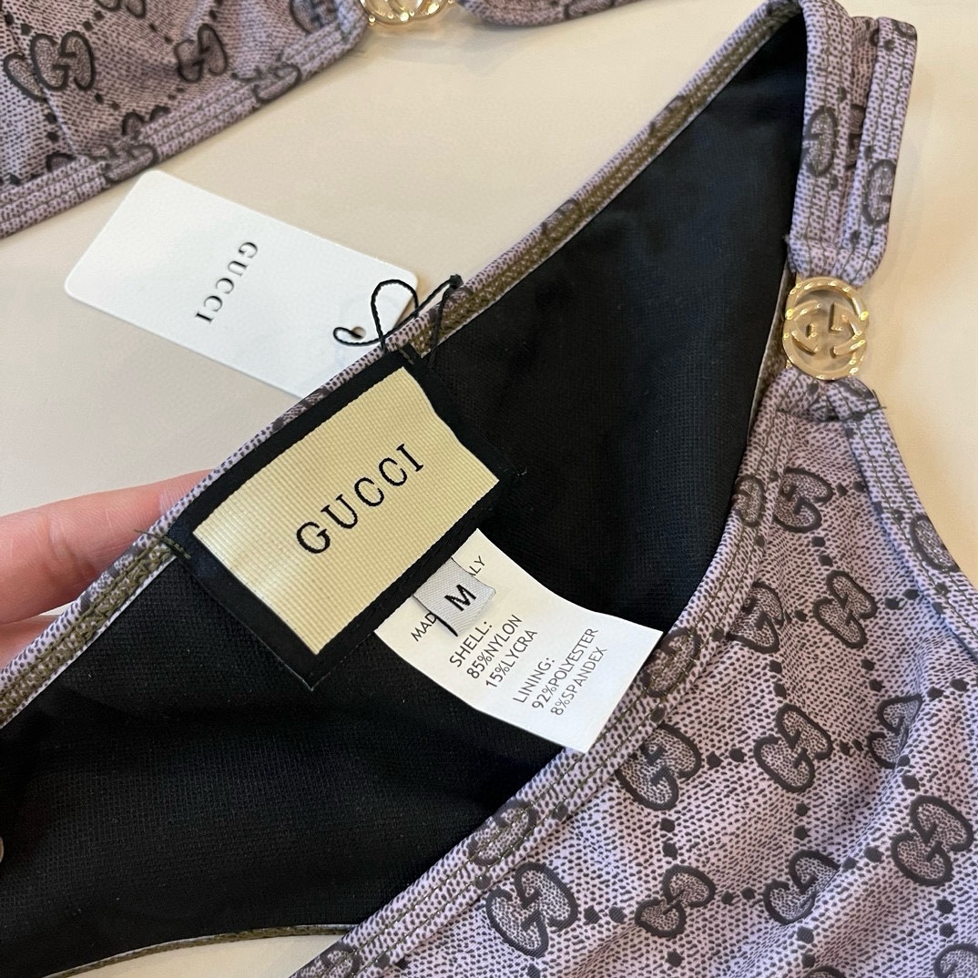 。

Gucci古奇比基尼👙，分体泳衣，S M L XL