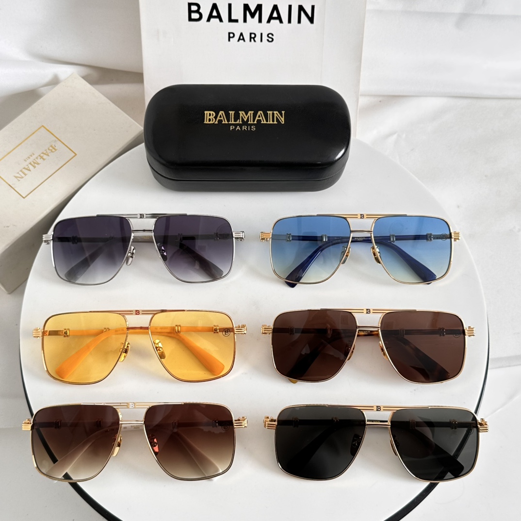   ‼️BALMAIN 巴尔曼🍁🍁🍁MODEL：BPS-145A 🍁🍁🍁SIZE：56口17-140🍁🍁