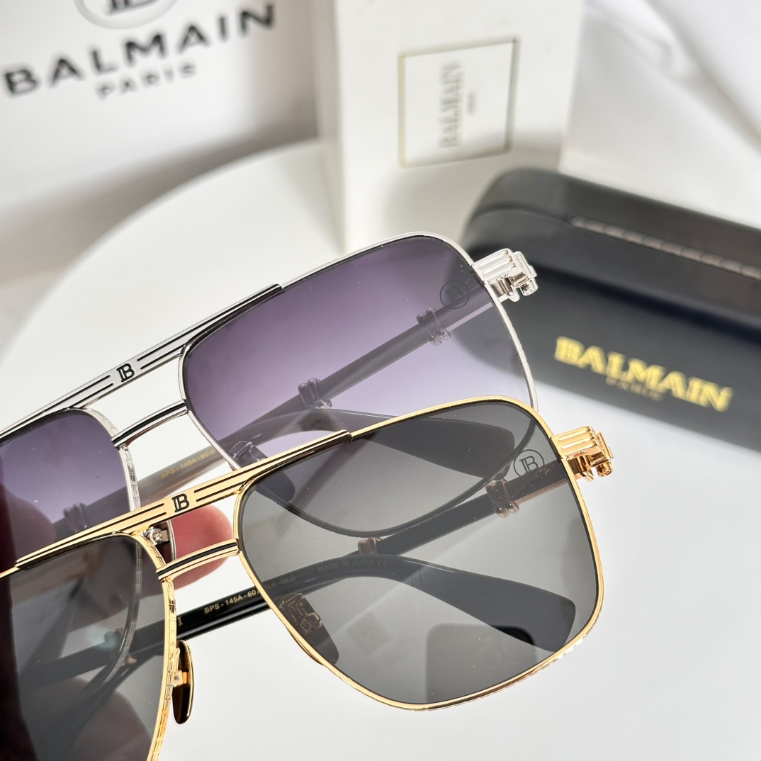   ‼️BALMAIN 巴尔曼🍁🍁🍁MODEL：BPS-145A 🍁🍁🍁SIZE：56口17-140🍁🍁