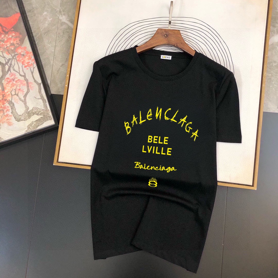 Balenciaga 品牌【BALENCIAGA 巴黎世家】(胖子福音) 男士休闲短袖T恤