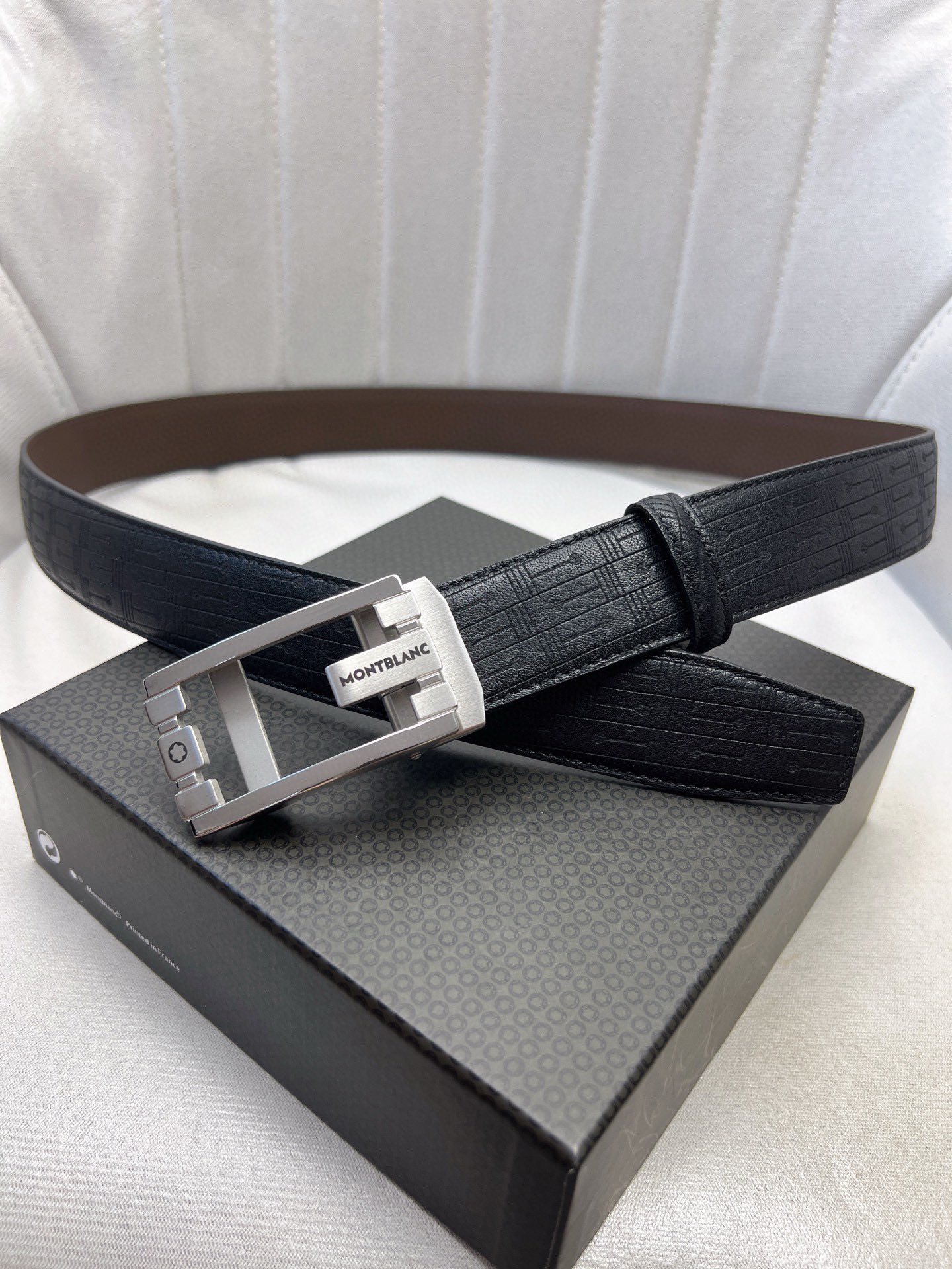 Italian Imported Cattle Belt: Premium Automatic One-Headed Oxen-Skin Stripes - 图片 3
