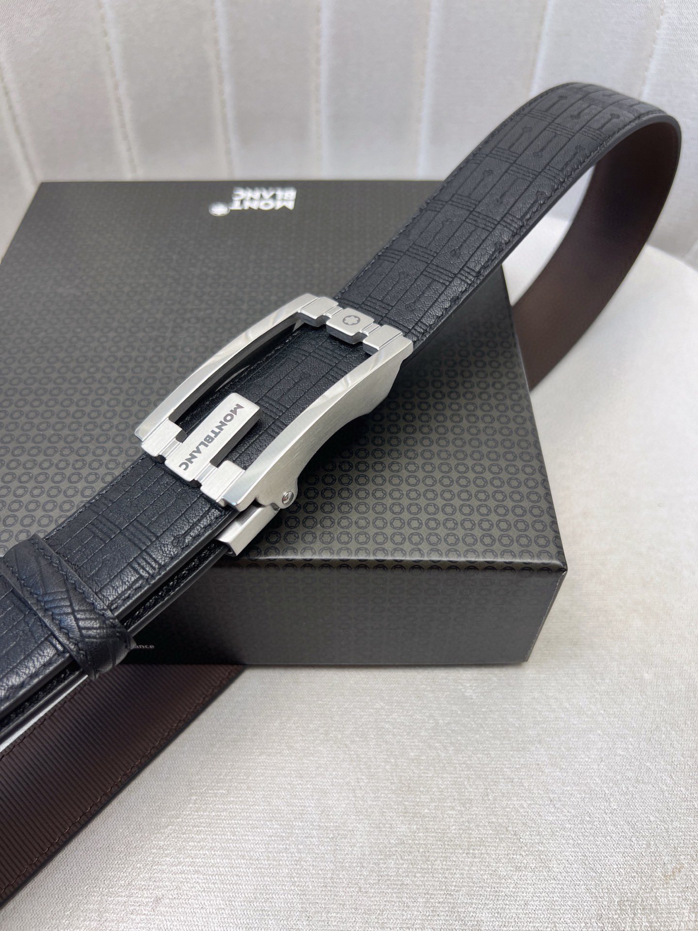 Italian Imported Cattle Belt: Premium Automatic One-Headed Oxen-Skin Stripes - 图片 4