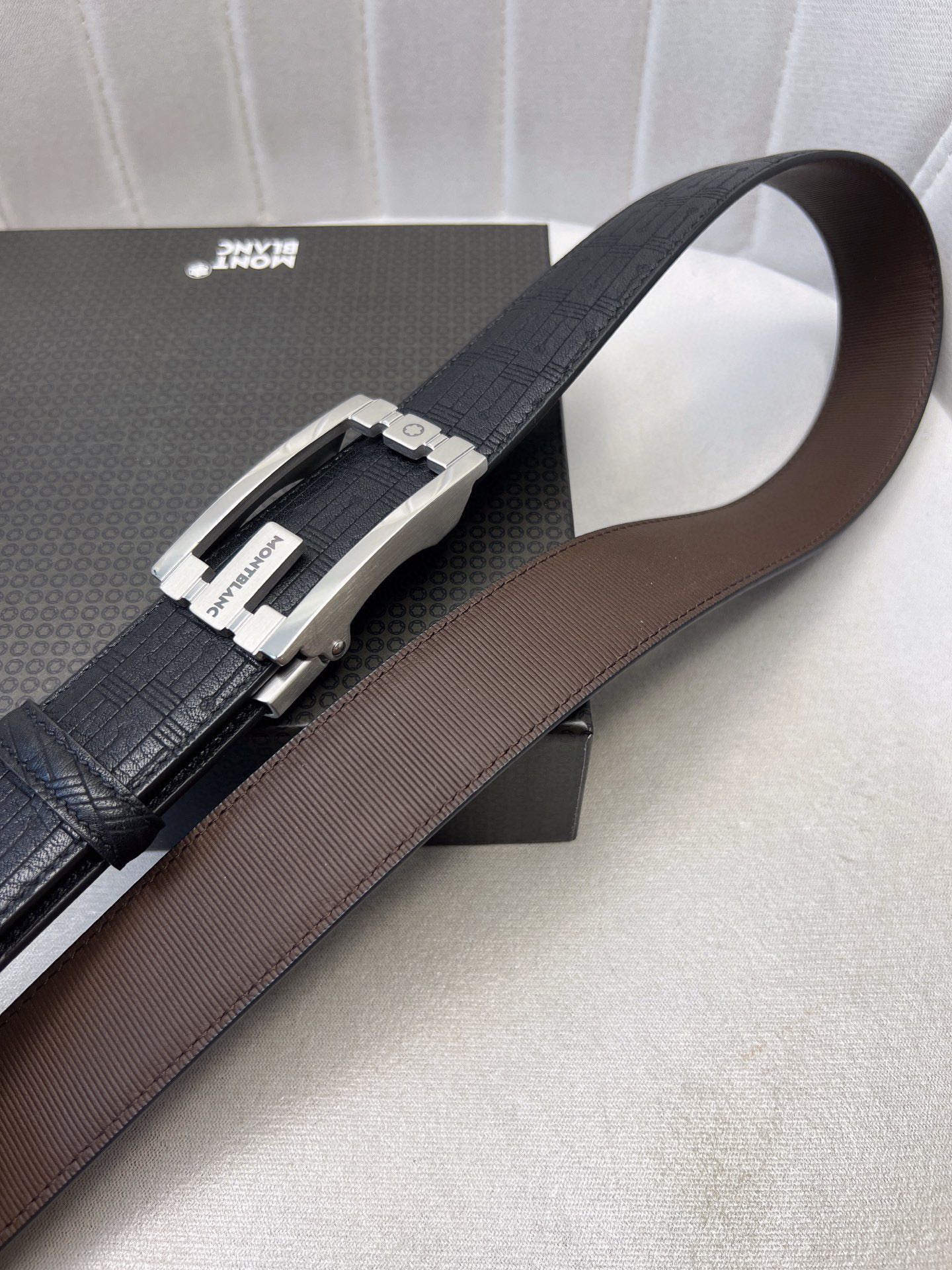 Italian Imported Cattle Belt: Premium Automatic One-Headed Oxen-Skin Stripes - 图片 5