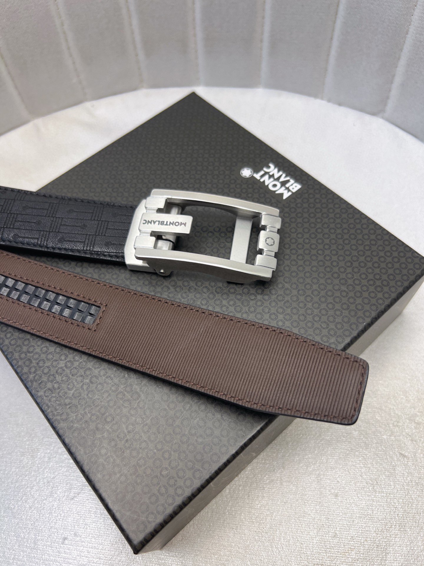 Italian Imported Cattle Belt: Premium Automatic One-Headed Oxen-Skin Stripes - 图片 7