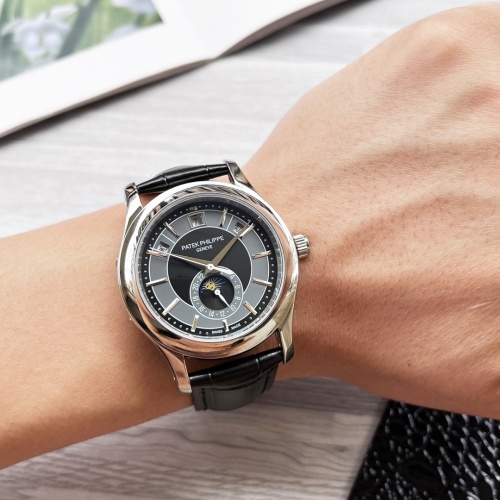 Patek Philippe Men's Automatic Mechanical Watch with Multifunction Display 1 Patek Philippe Men's Automatic Mechanical Watch with Multifunction Display
