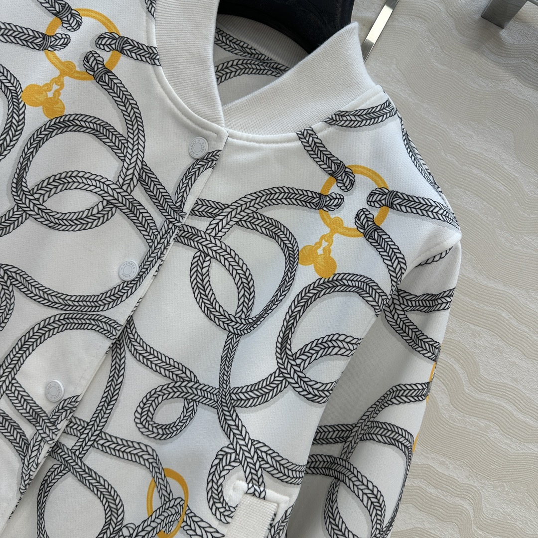 独家首发❤️原单品质H运动套装！Palefroi Remix系列印花泽西棉 夹克外套！减龄运动少女棒球夹